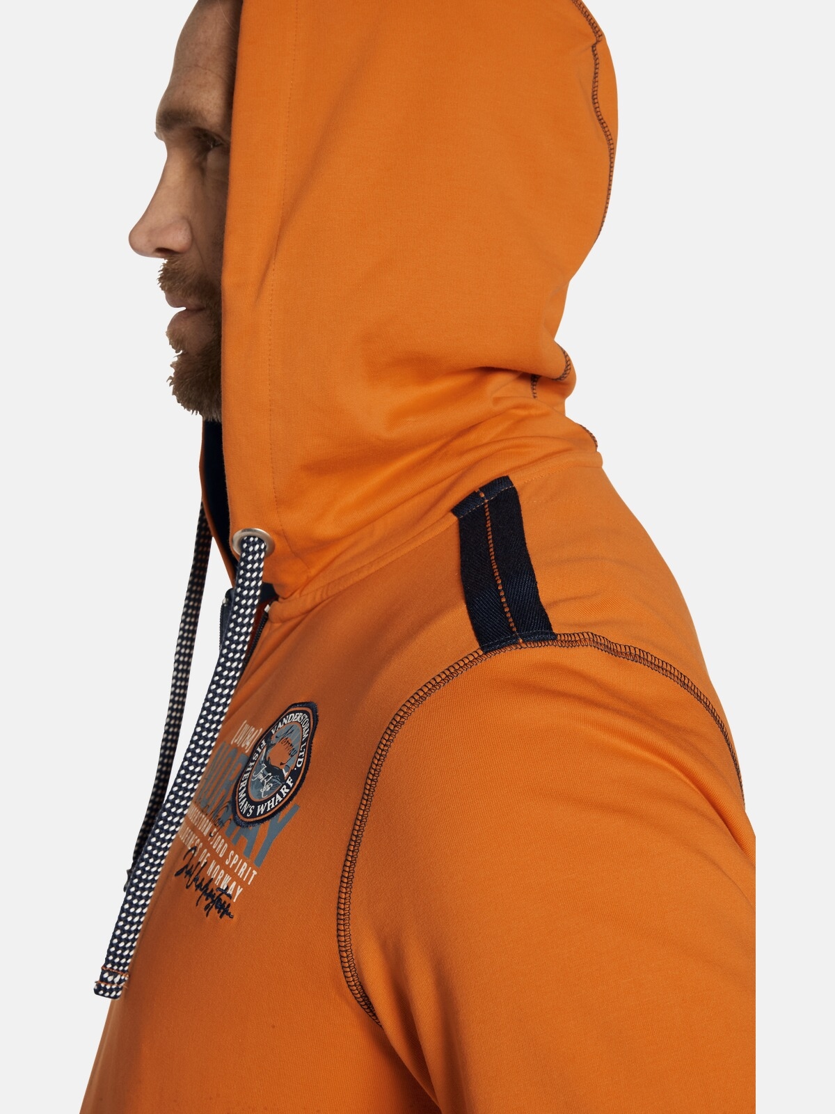Jan Vanderstorm Kapuzensweatjacke »Sweatjacke RENKO«