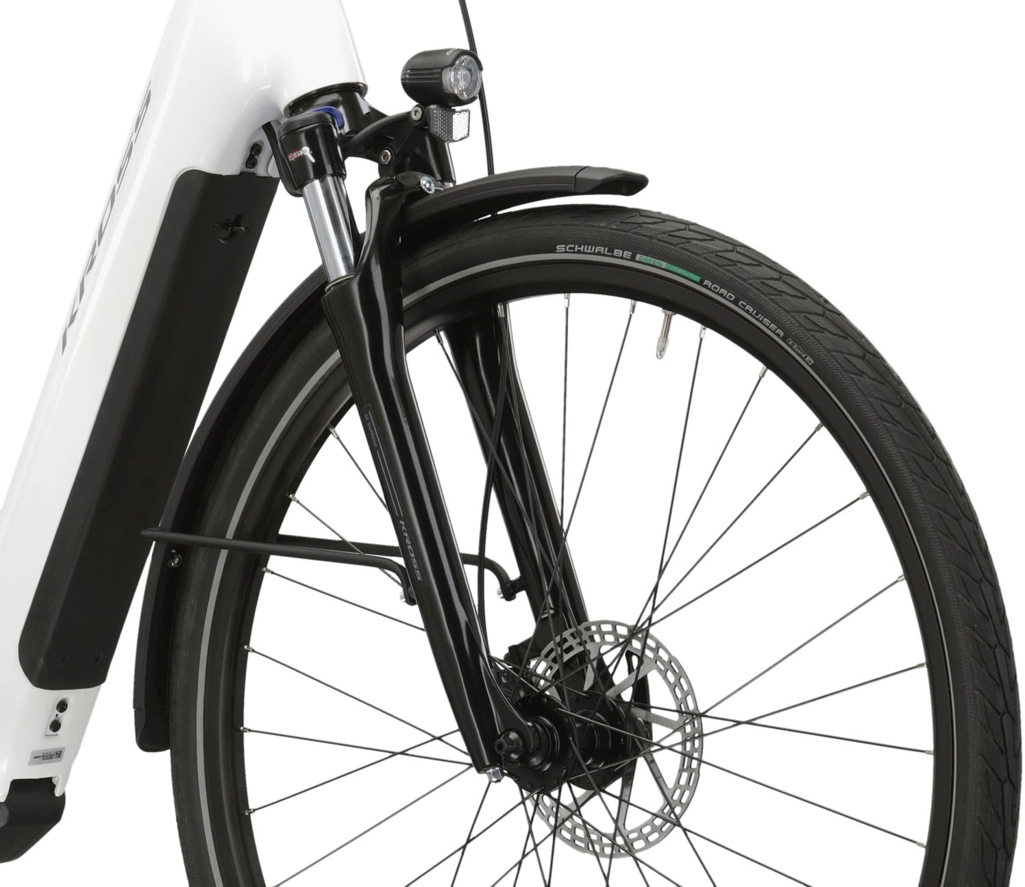 Kross E-Bike »KROSS E-Trekkingrad Trans 5.0 28" weiß 9 Gänge«, 9 Gang, microSHIFT, ADVENT M619, Mittelmotor 250 W
