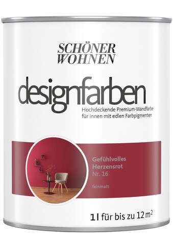 SCHÖNER WOHNEN FARBE Wand- und Deckenfarbe »designfarben«