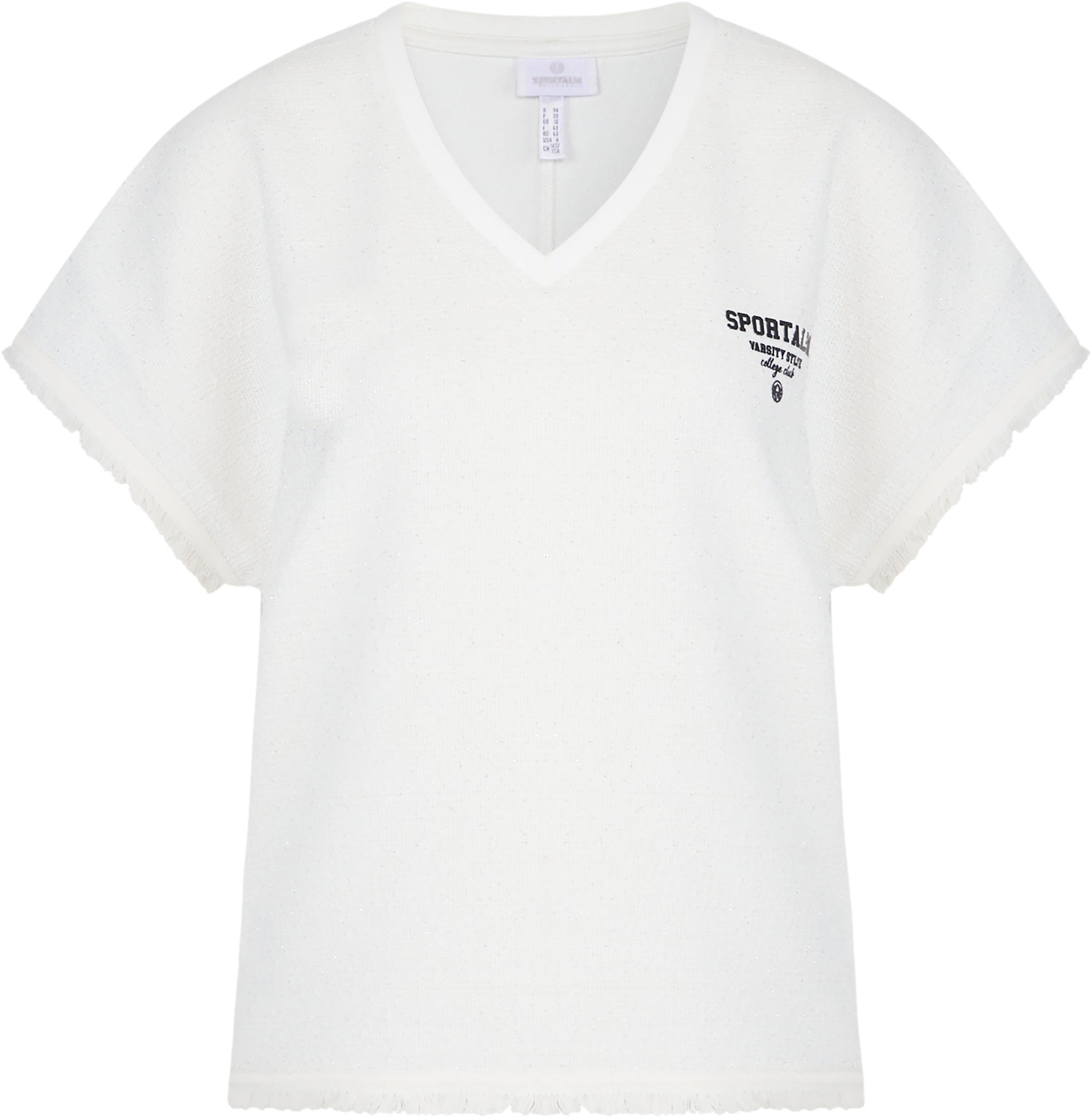 Sportalm Kitzbühel T-Shirt, mit Fransenborte