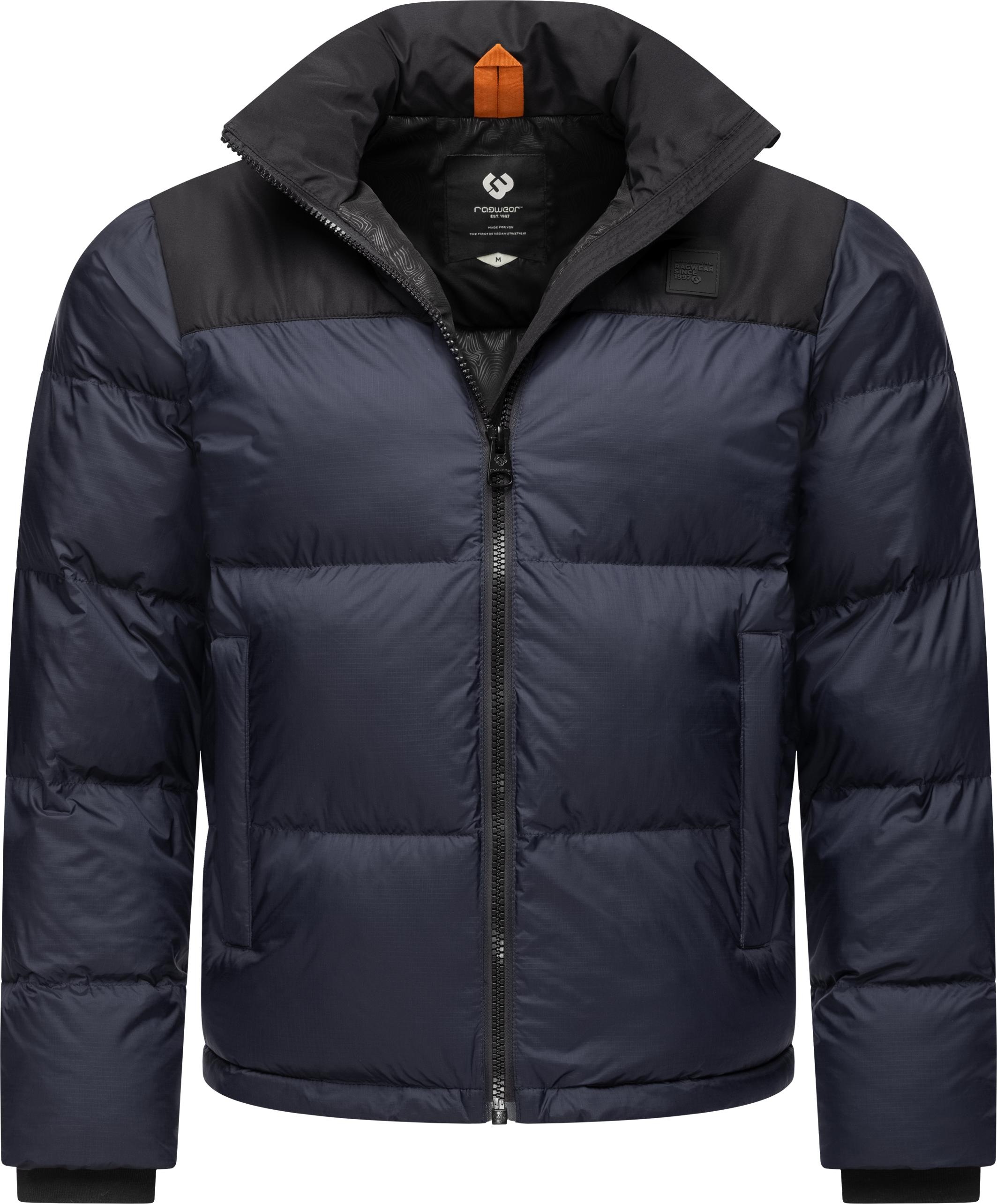 Ragwear Outdoorjacke »Stafen«, ohne Kapuze, Wasserdichte Herren Winterjacke im Retro-Look