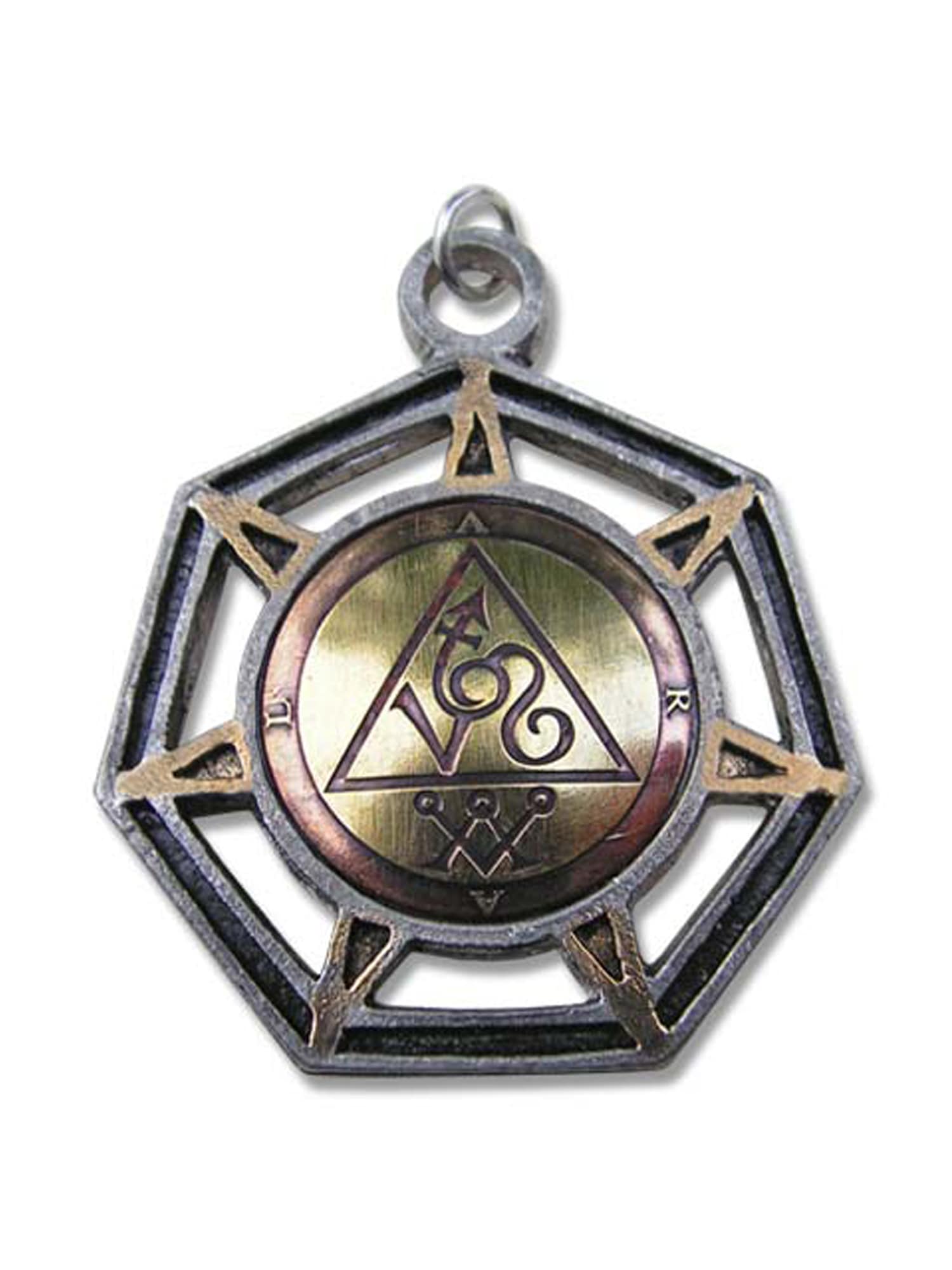 Adelia´s Amulett »Anhänger Mittelalterliches Magisches Amulett von Briar«, Aral Engel des Feuers - Mut, positive Einstellung und Glück