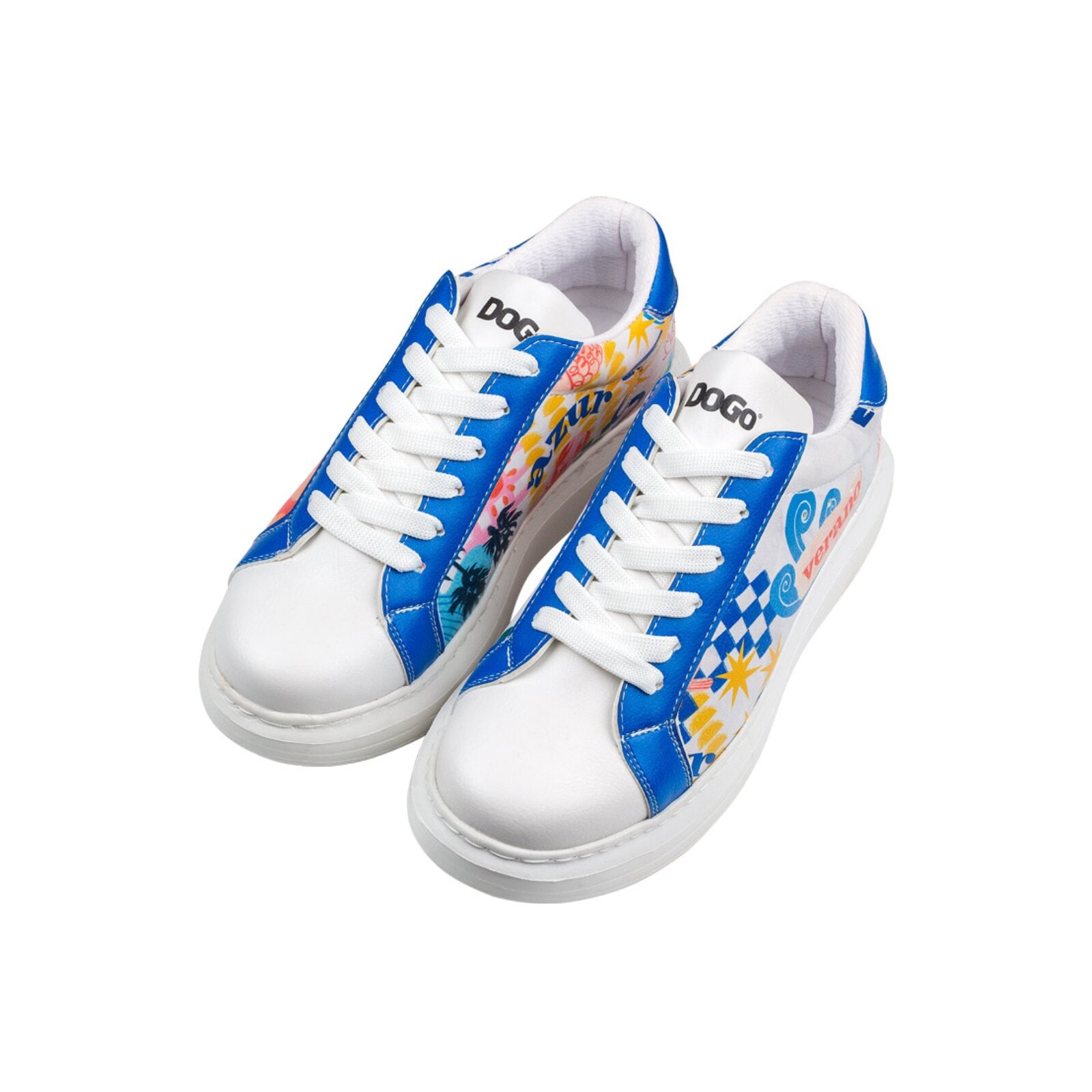 DOGO Sneaker »Verona Low-Top Sneaker Azur Damen Sneaker«  Handgefertigt