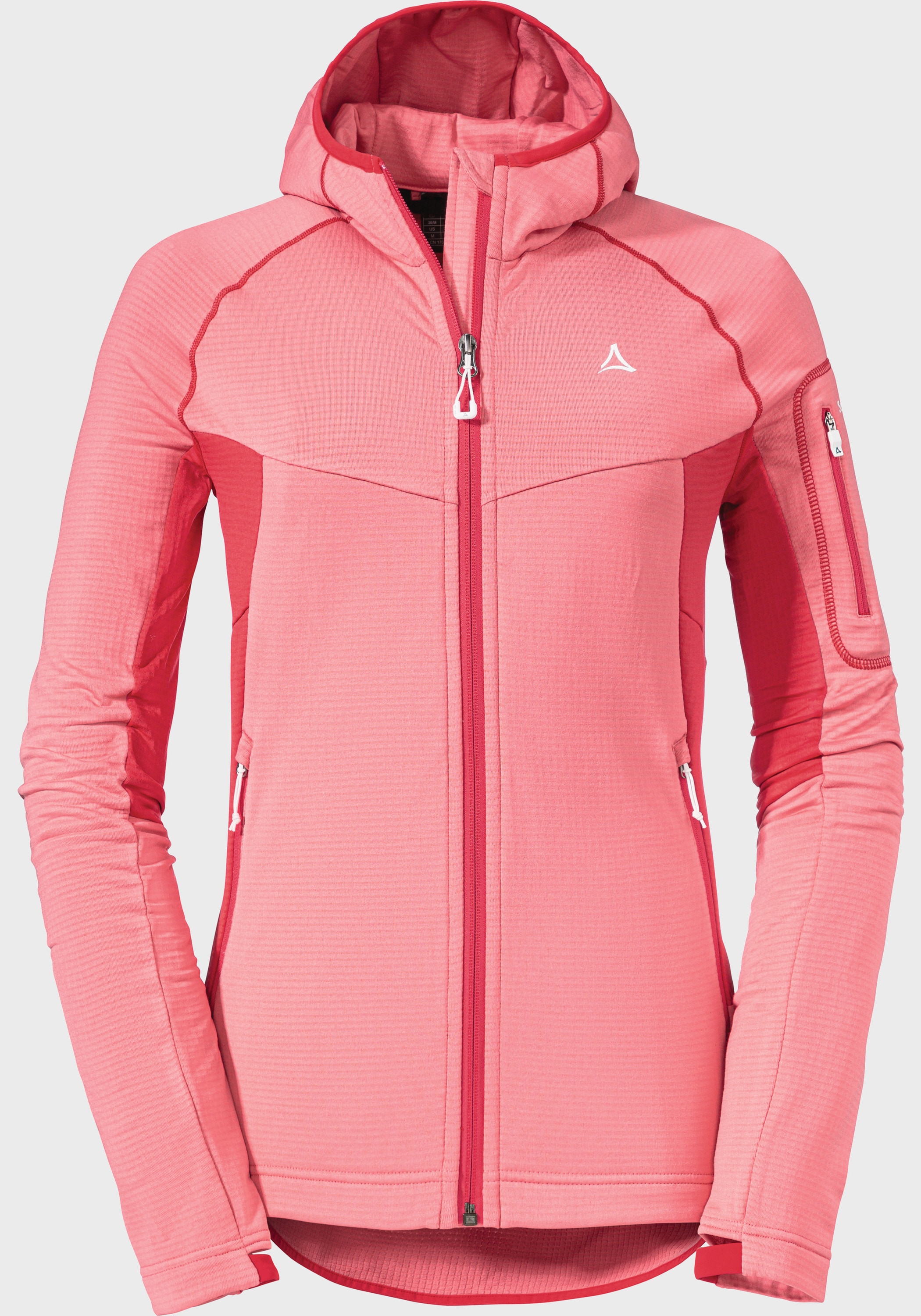 Schöffel 1100000002199 "Fleece Hoody Hydalen L" mit Kapuze