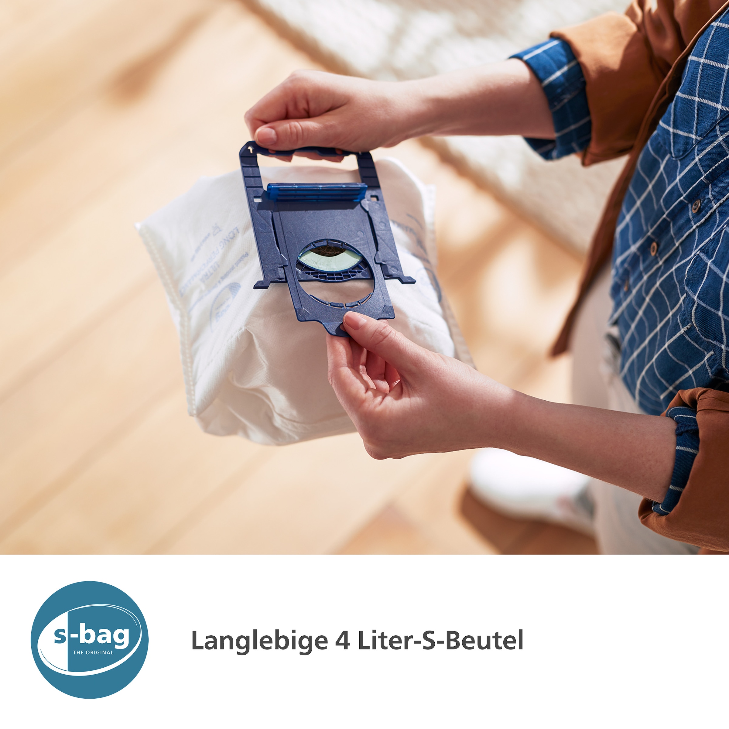 Philips Bodenstaubsauger »XD6142/12 6000 Serie, der Tierfreund mit spezieller Mini-Pet-Düse«, 900 W, mit Beutel, HEPA-Allergiefilter, TriActive+ LED-Düse, 4 l; Tiefschwarz glänzend
