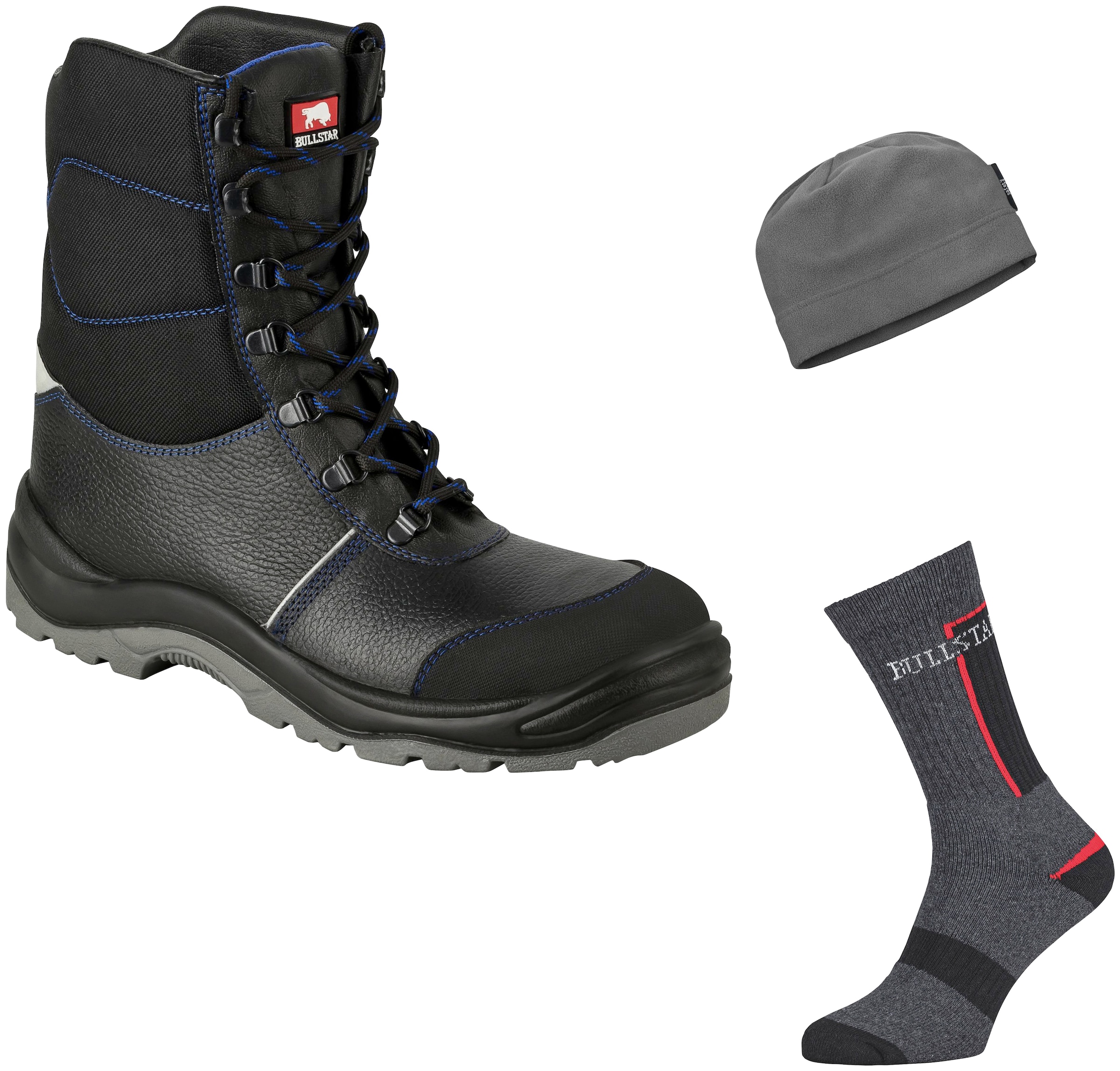 und kaufen Sicherheitsstiefel, mit S3 Socken | Winter-Vorteilspack Bullstar BAUR Mütze,