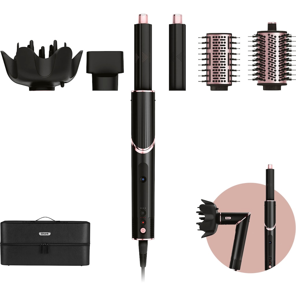 Shark Multihaarstyler »HD440EU«, 6 Aufsätze}, FlexStyle 5-in-1 Haarstyler & Haartrockner