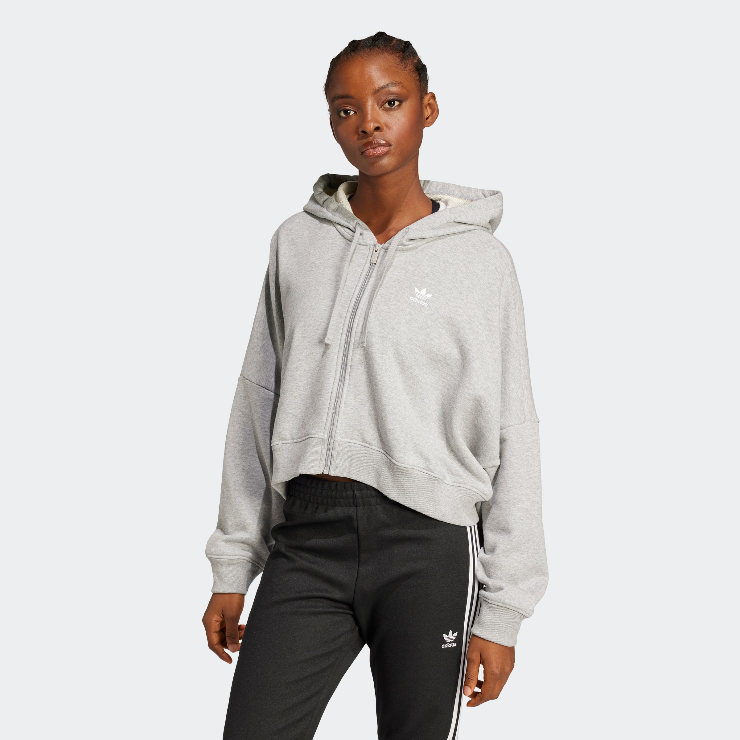 adidas Originals Kapuzensweatshirt "ESS FZ HOODIE" günstig online kaufen