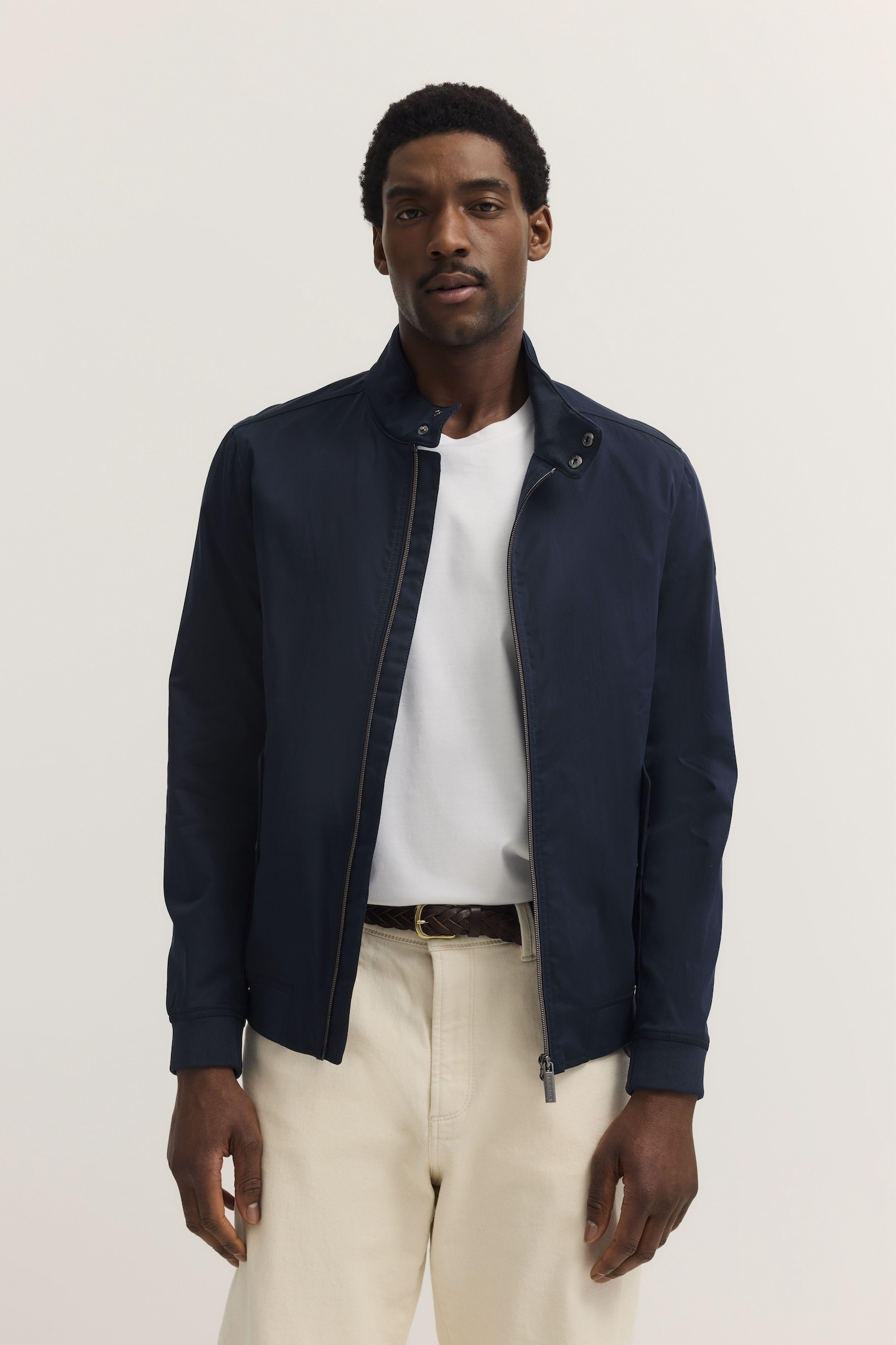 bugatti Blouson, ohne Kapuze, mit Stehkragen & Strickdetails günstig online kaufen