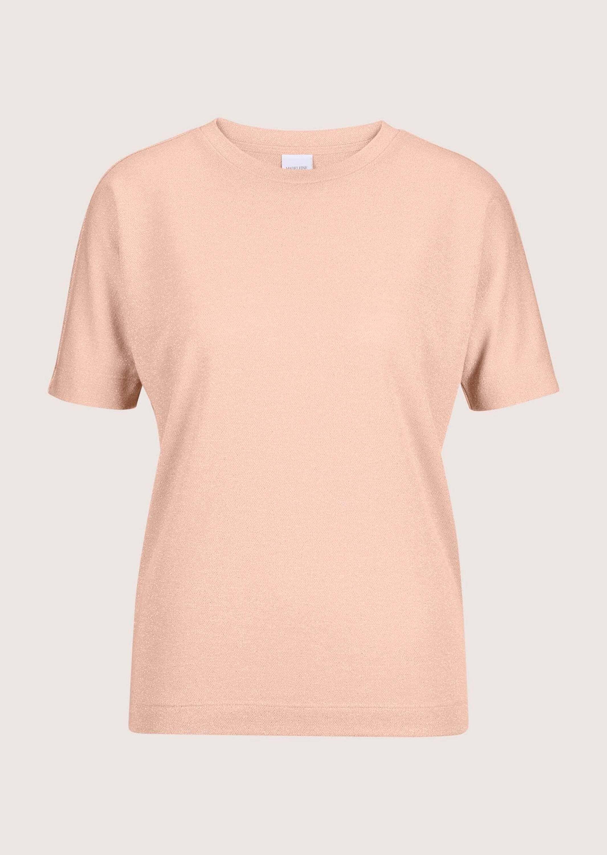 MADELEINE Kurzarmshirt "Glitzershirt Glamouröses Stretch-Oberteil" günstig online kaufen