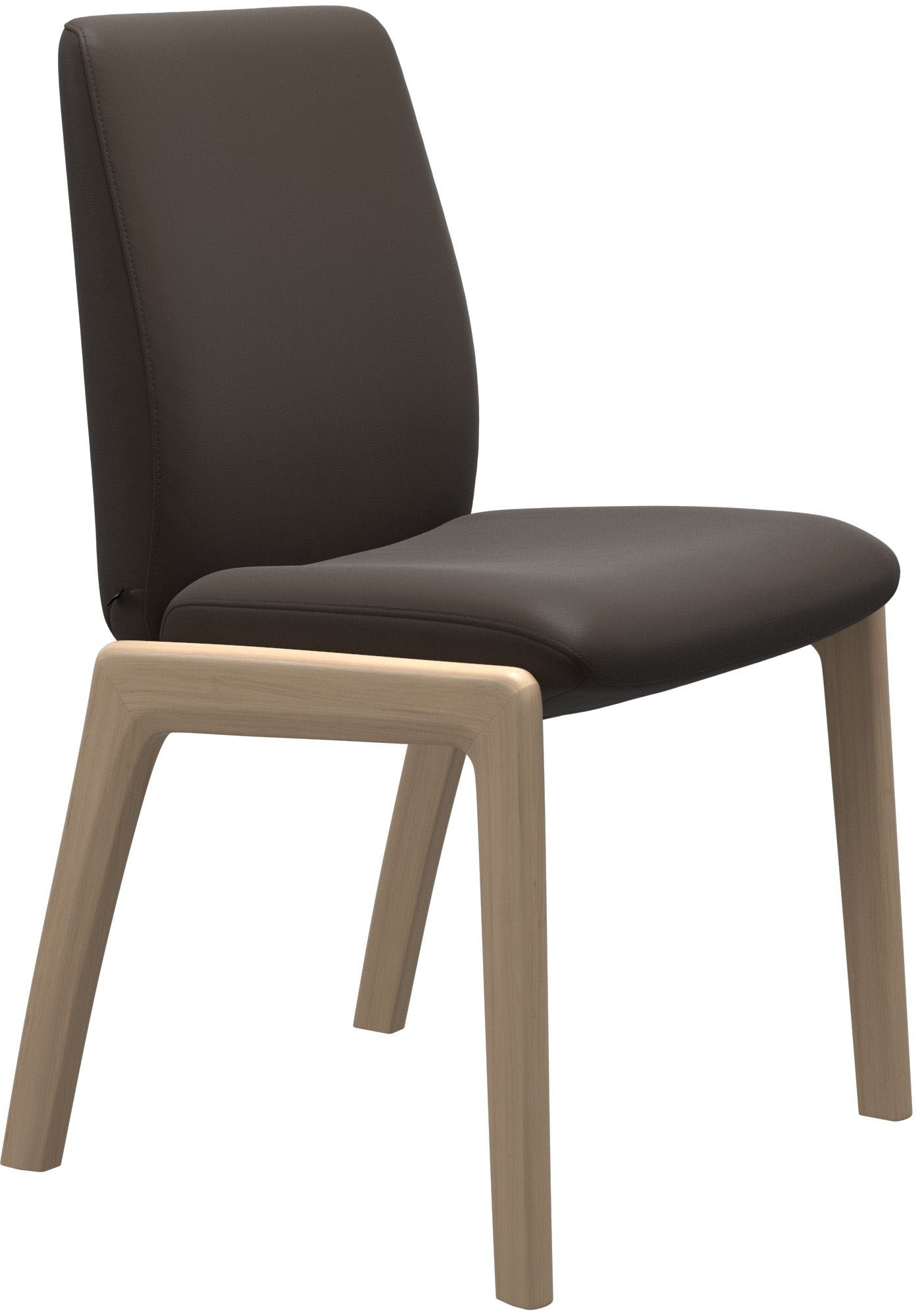 Stressless® Polsterstuhl »Laurel«, Leder BATICK, Low Back, Größe L, mit abgerundeten Beinen in Eiche natur