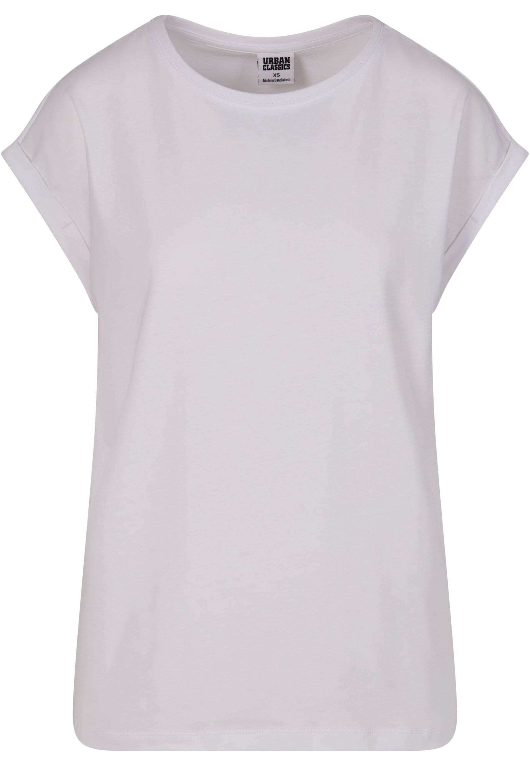 URBAN CLASSICS Kurzarmshirt "Urban Classics Damen Ladies Extended Shoulder Tee"