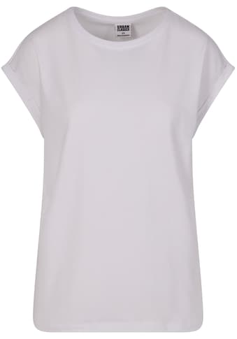 Kurzarmshirt »Urban Classics Damen Ladies Extended Shoulder Tee«, (1 tlg.)