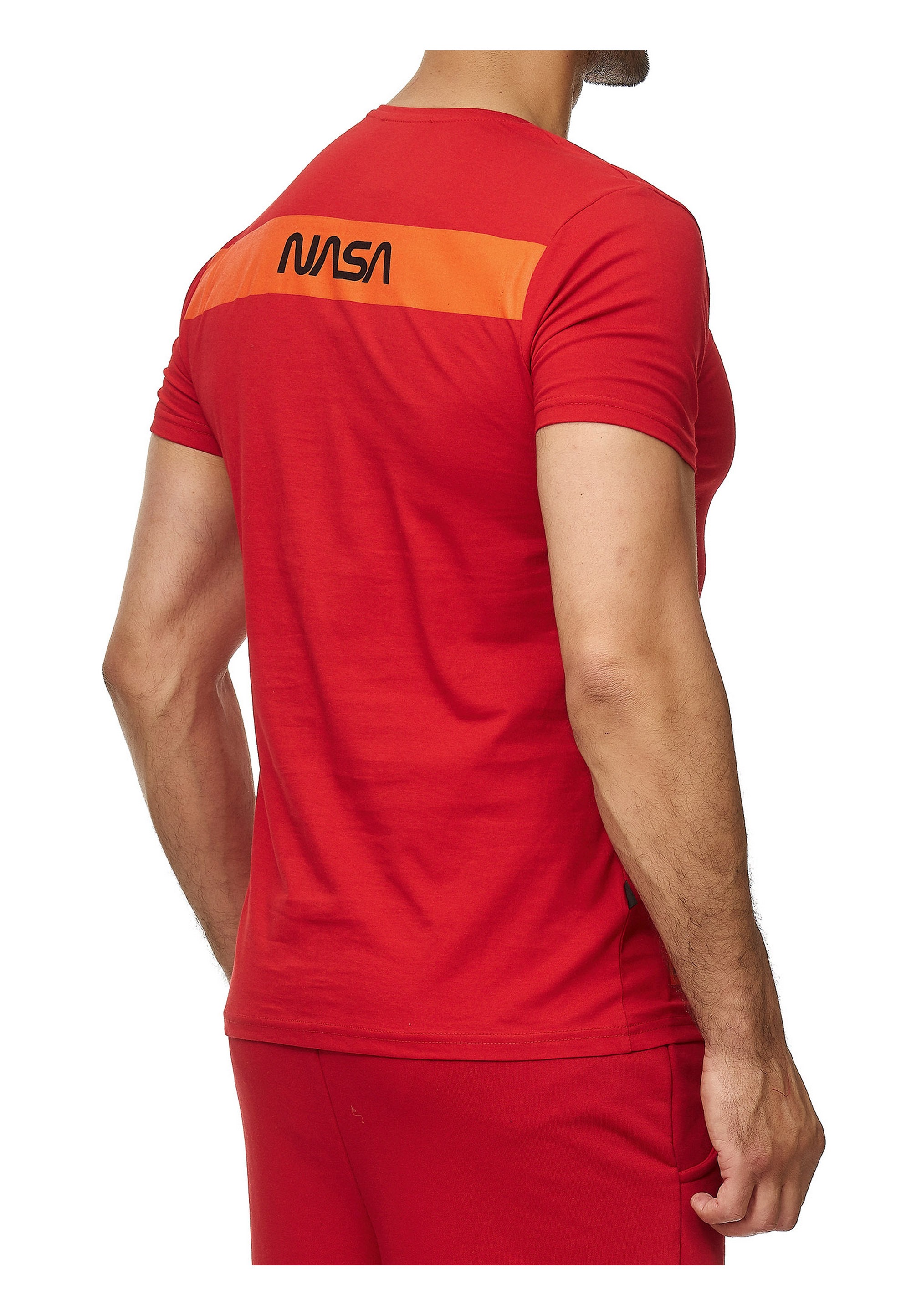 RedBridge T-Shirt »Tucson«, mit gesticktem NASA-Design