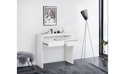 Woodman Schreibtisch »Console10«, puristisches Design, Breite 36 - 56 cm kaufen