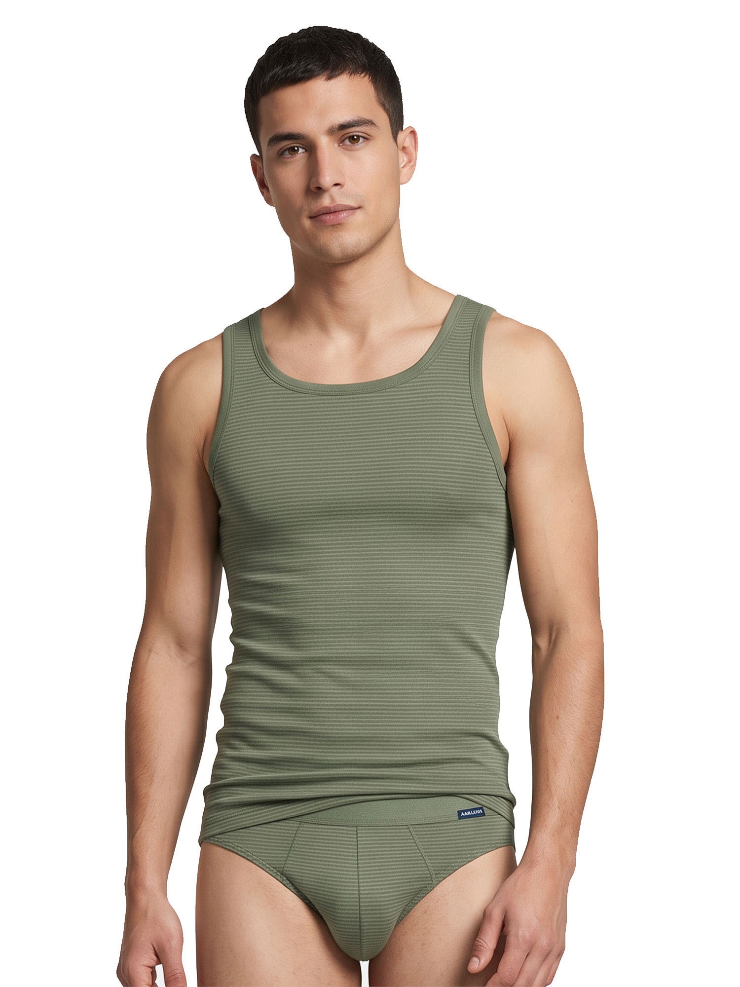 Ammann Achselhemd »3er Pack Unterhemd Day Classic / Jeans Feinripp« 3 Stück, 3 Stk.
