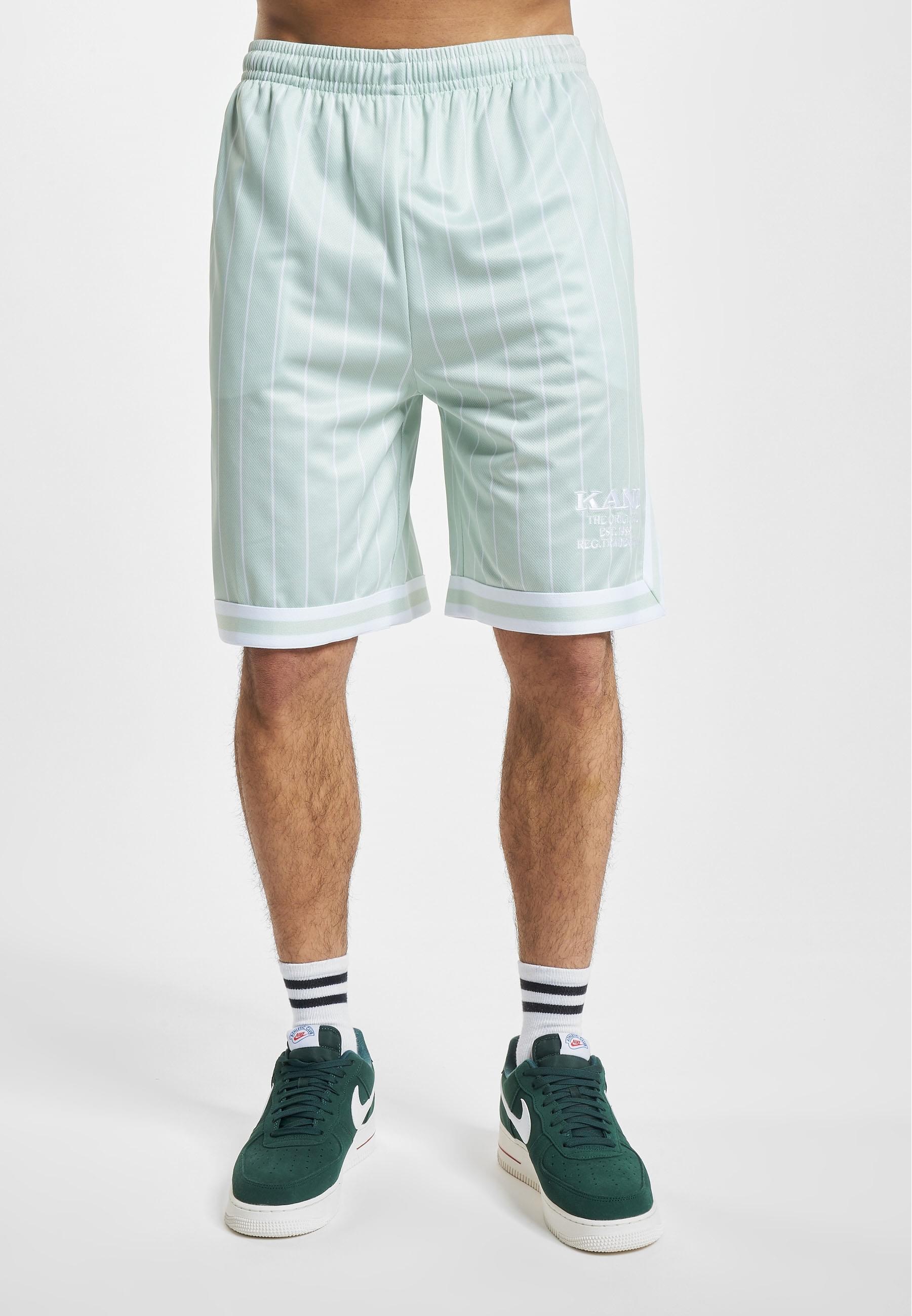 Karl Kani Shorts »Karl Kani Herren KM232-005-1 KK Retro Pinstripes Mesh Shorts«, (1 tlg.)