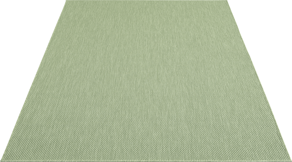 the carpet Teppich "Mistra round" rund 1 mm Höhe moderner robuster In und O günstig online kaufen