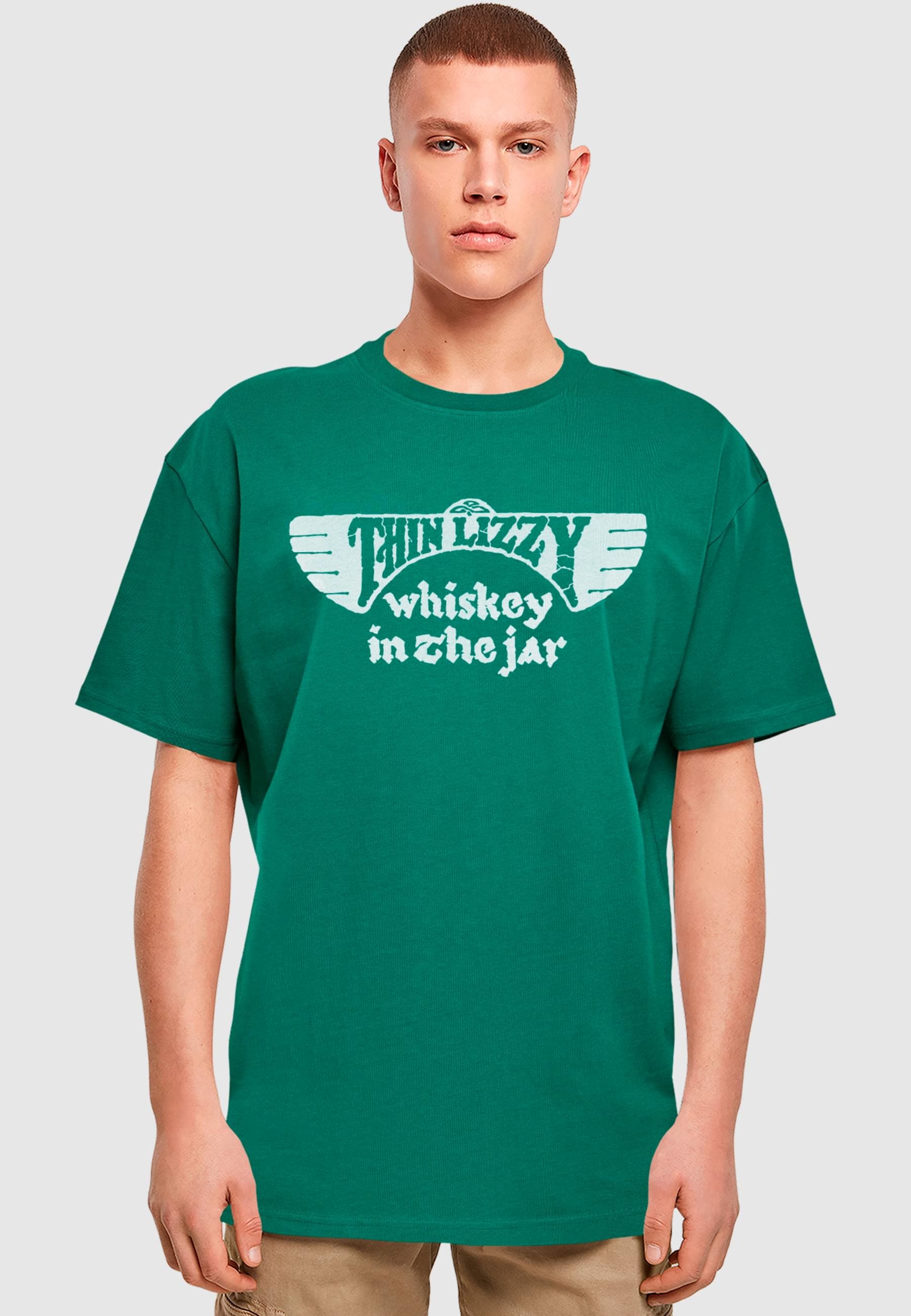 Merchcode T-Shirt »Merchcode Herren Thin Lizzy - Whiskey Amended Heavy Oversize Tee«, (1 tlg.)
