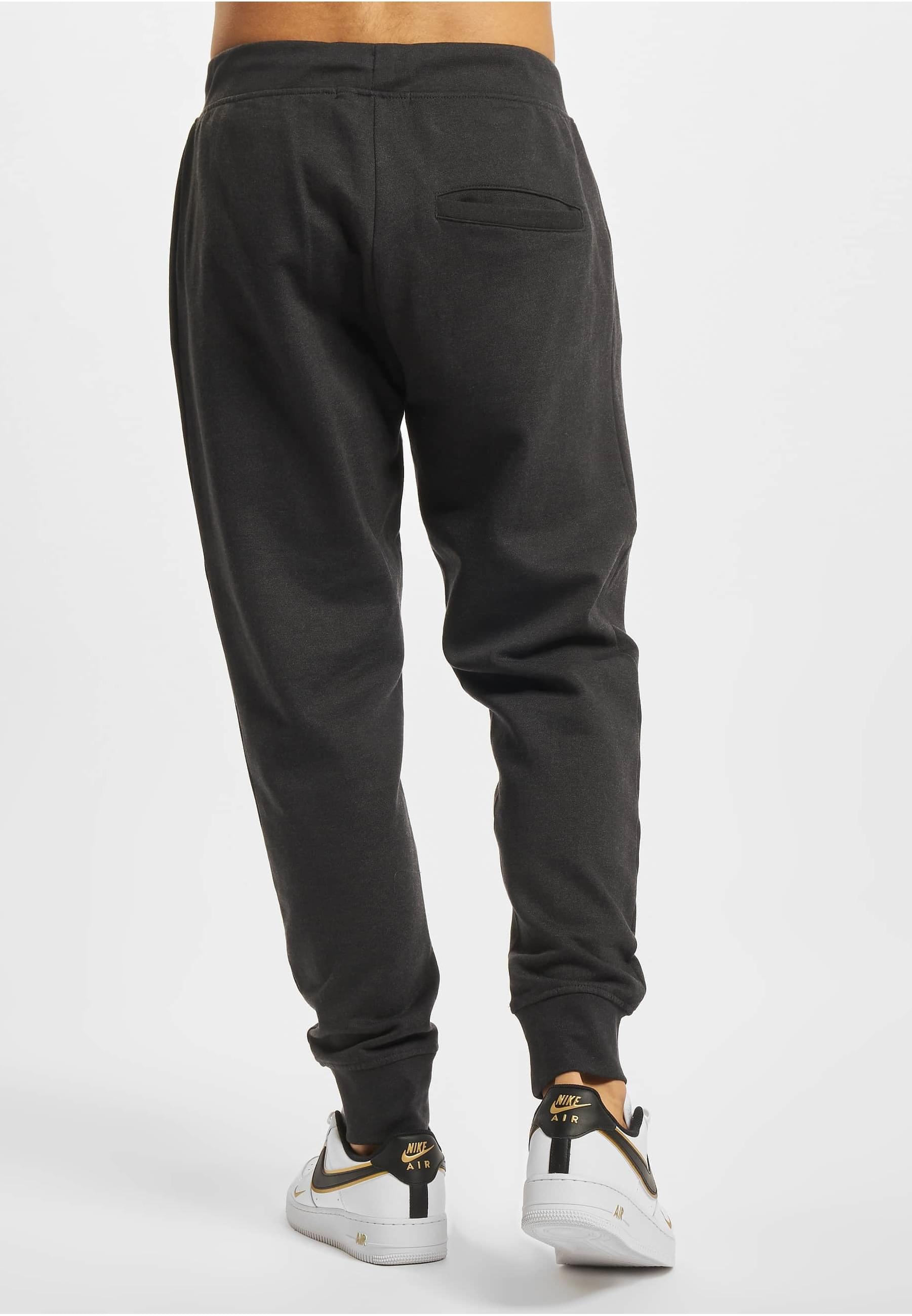 DEF Stoffhose »DEF Herren DEF David Sweatpants Anthracite«, (1 tlg.)