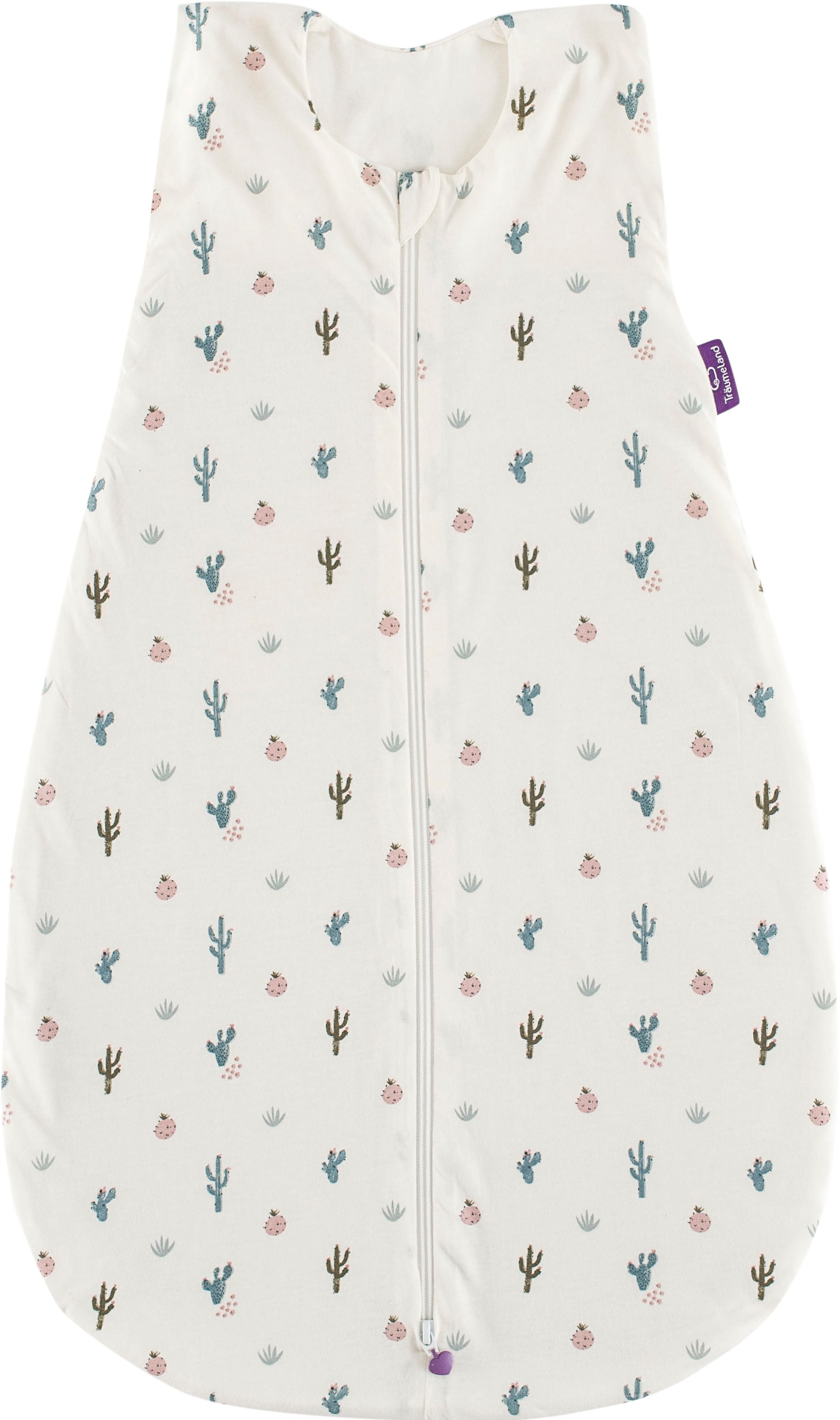 Träumeland Babyschlafsack "Sommerschlafsack LIEBMICH Baumwolle, Design Kaktusliebe"