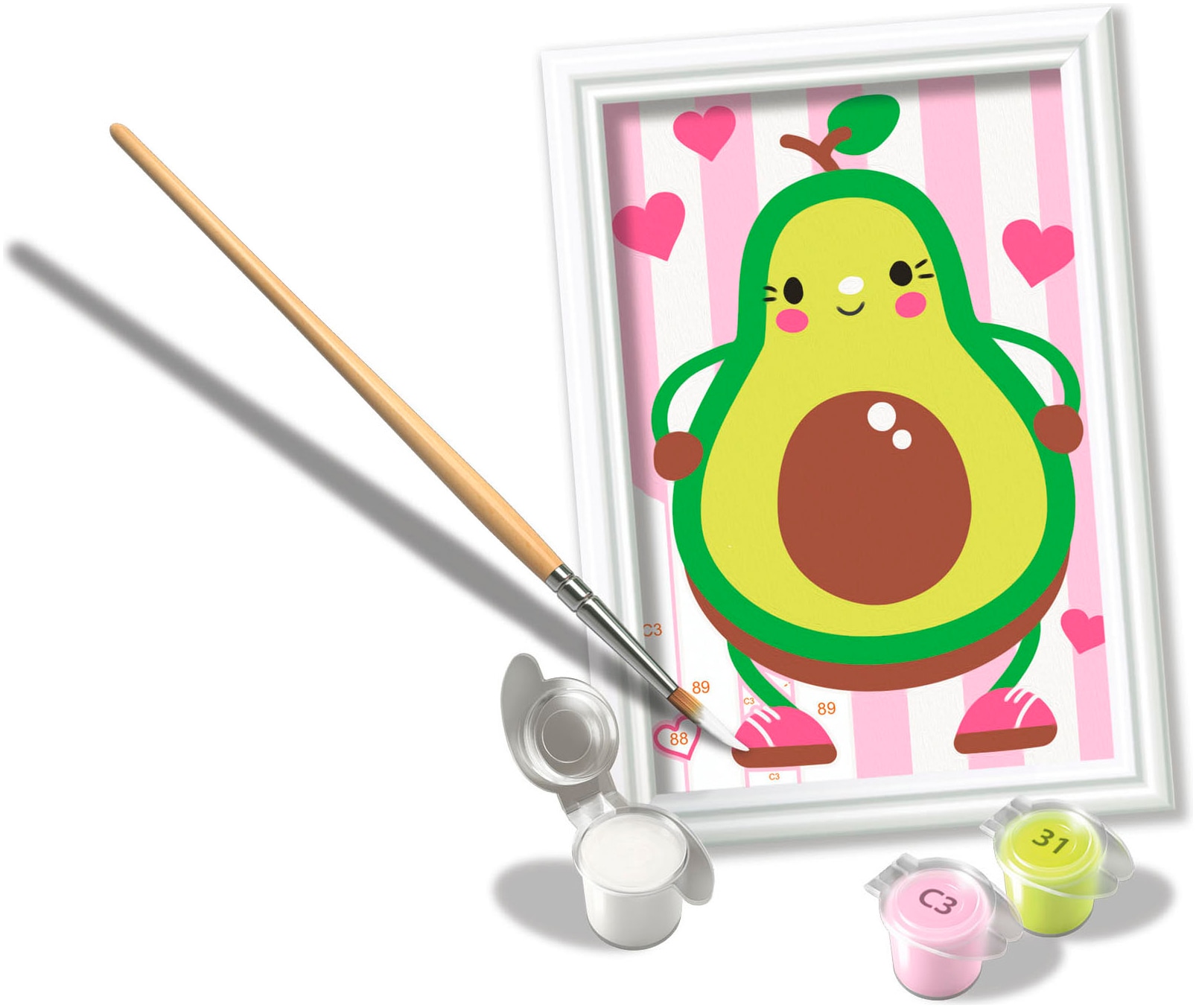 Ravensburger Malen nach Zahlen »CreArt, Avocado«, Made in Europe