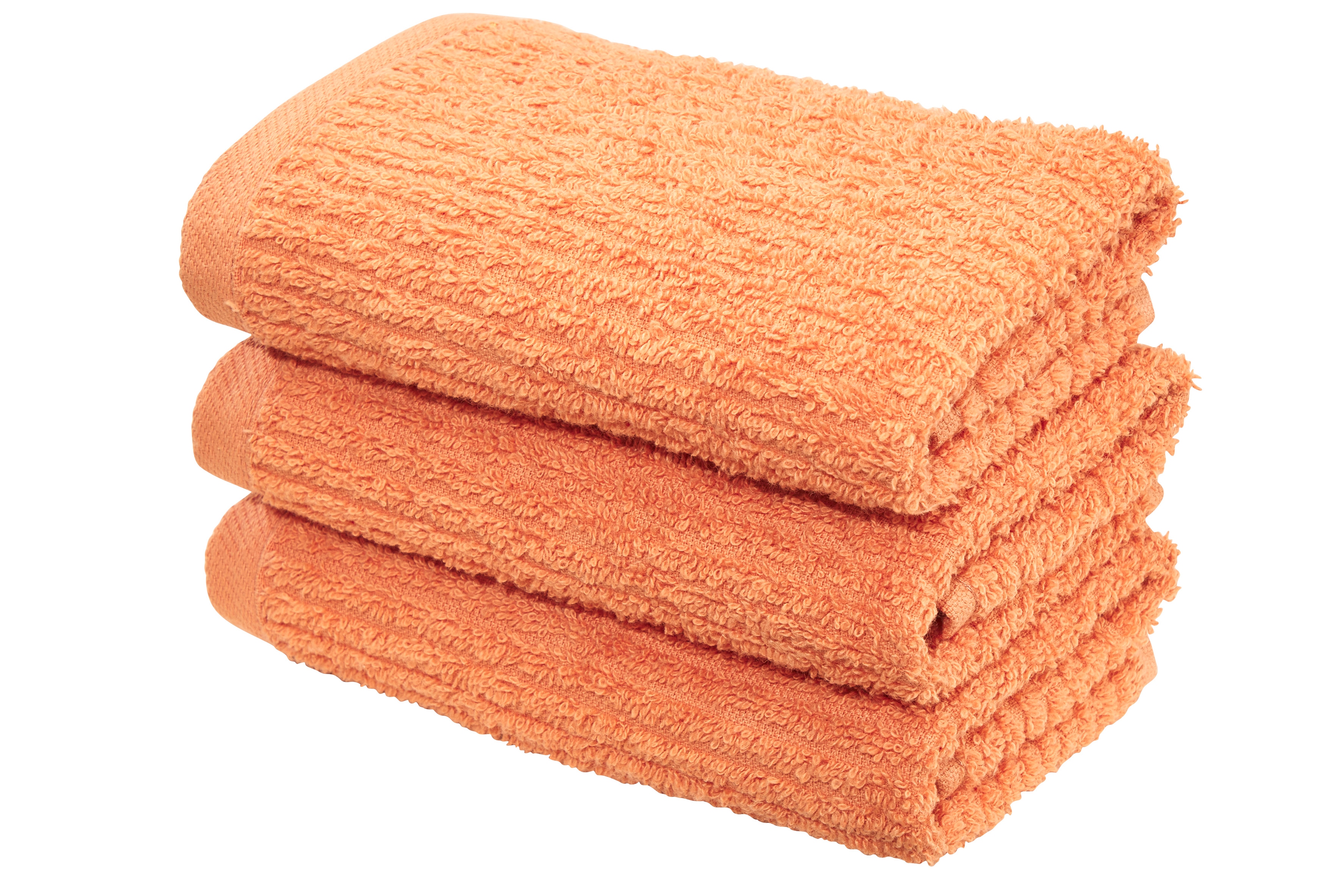 OTTO home Gaestehandtuecher "Riva, 30x50, Premium Handtücher, 500 gr/m²" Hoch-Tief-Struktur, Streifen, weich, 5 Jahre Garantie