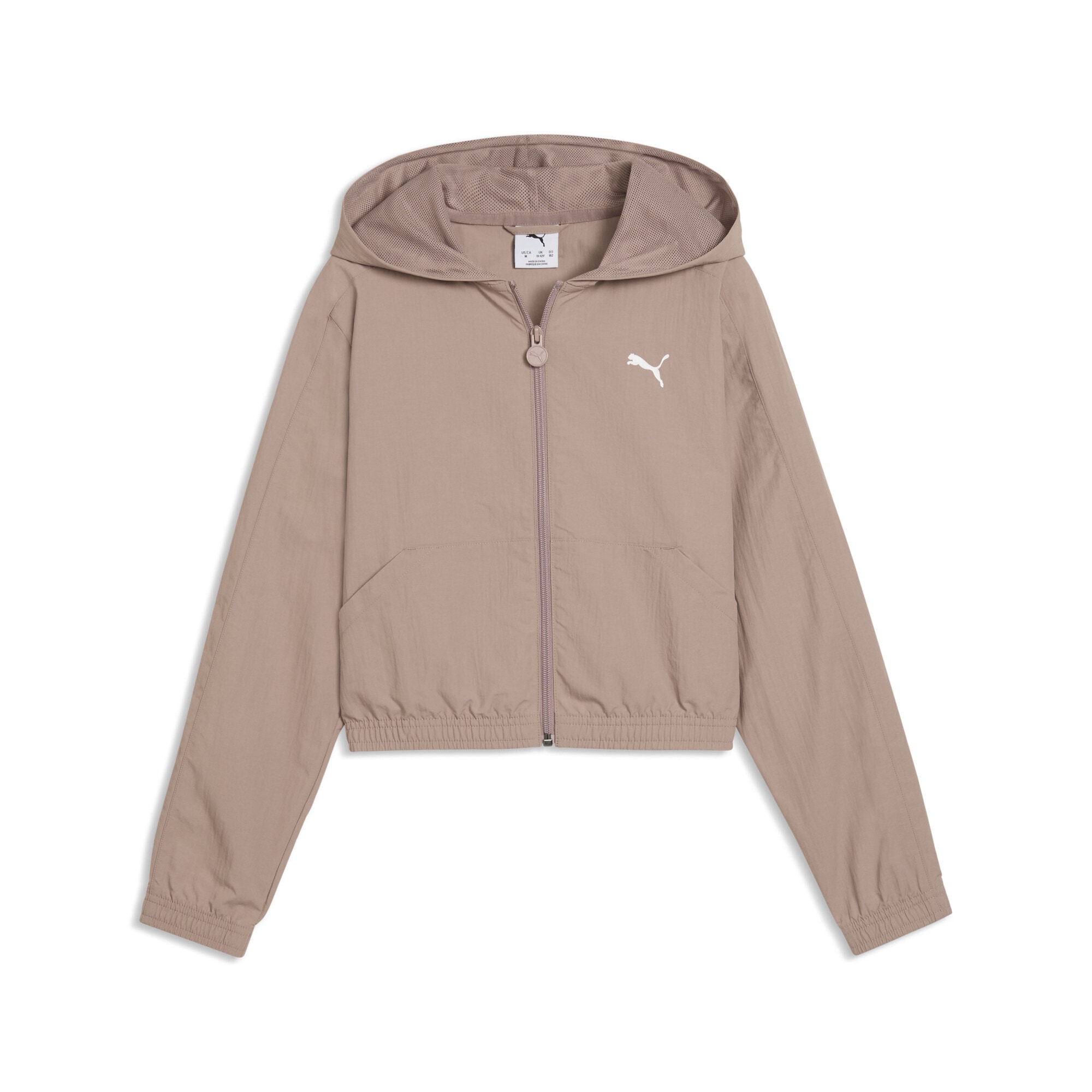 PUMA Kapuzensweatjacke "T7 Kurze Jacke Mädchen"