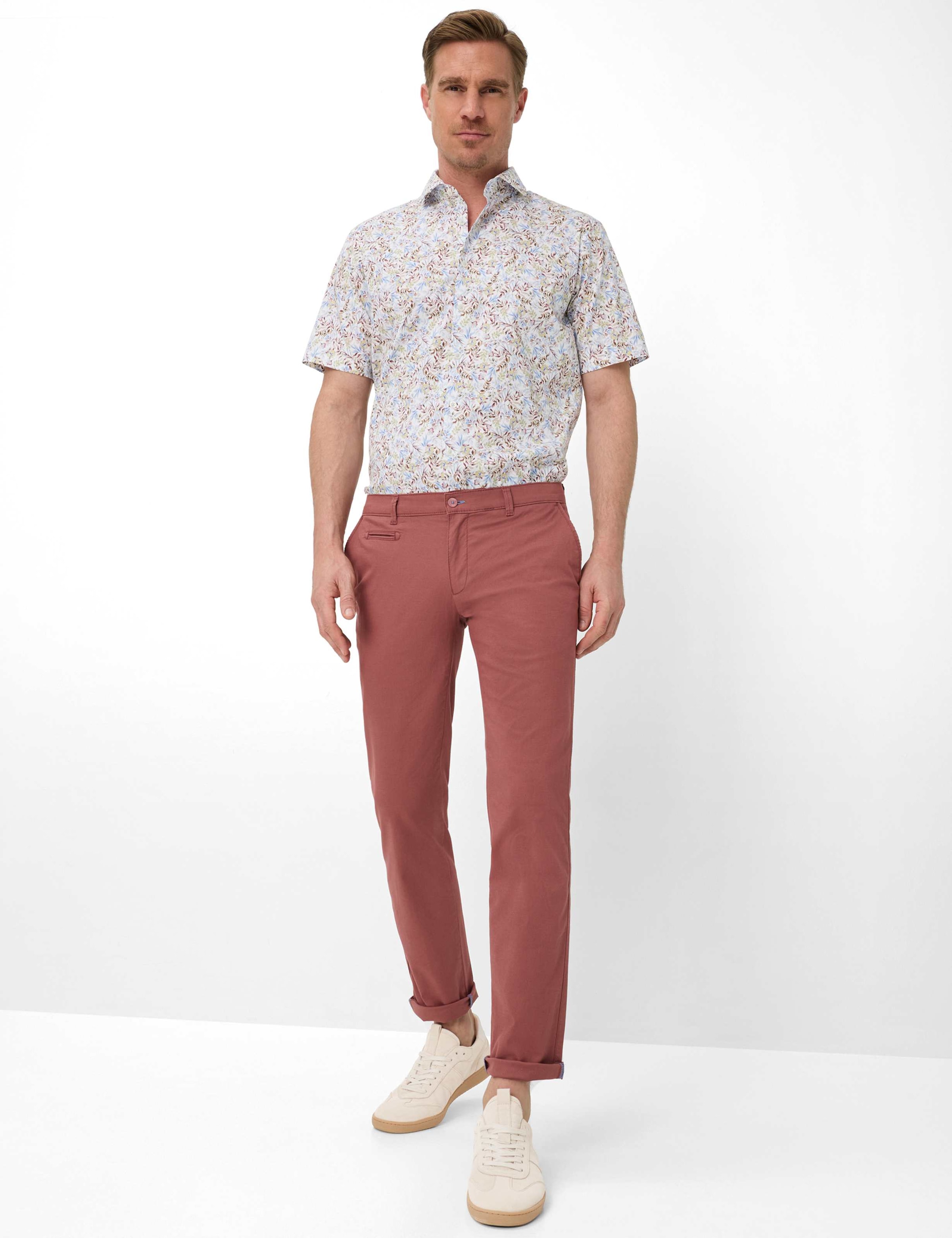BRAX Fabio IN Chino Pants Dark Red 31 2