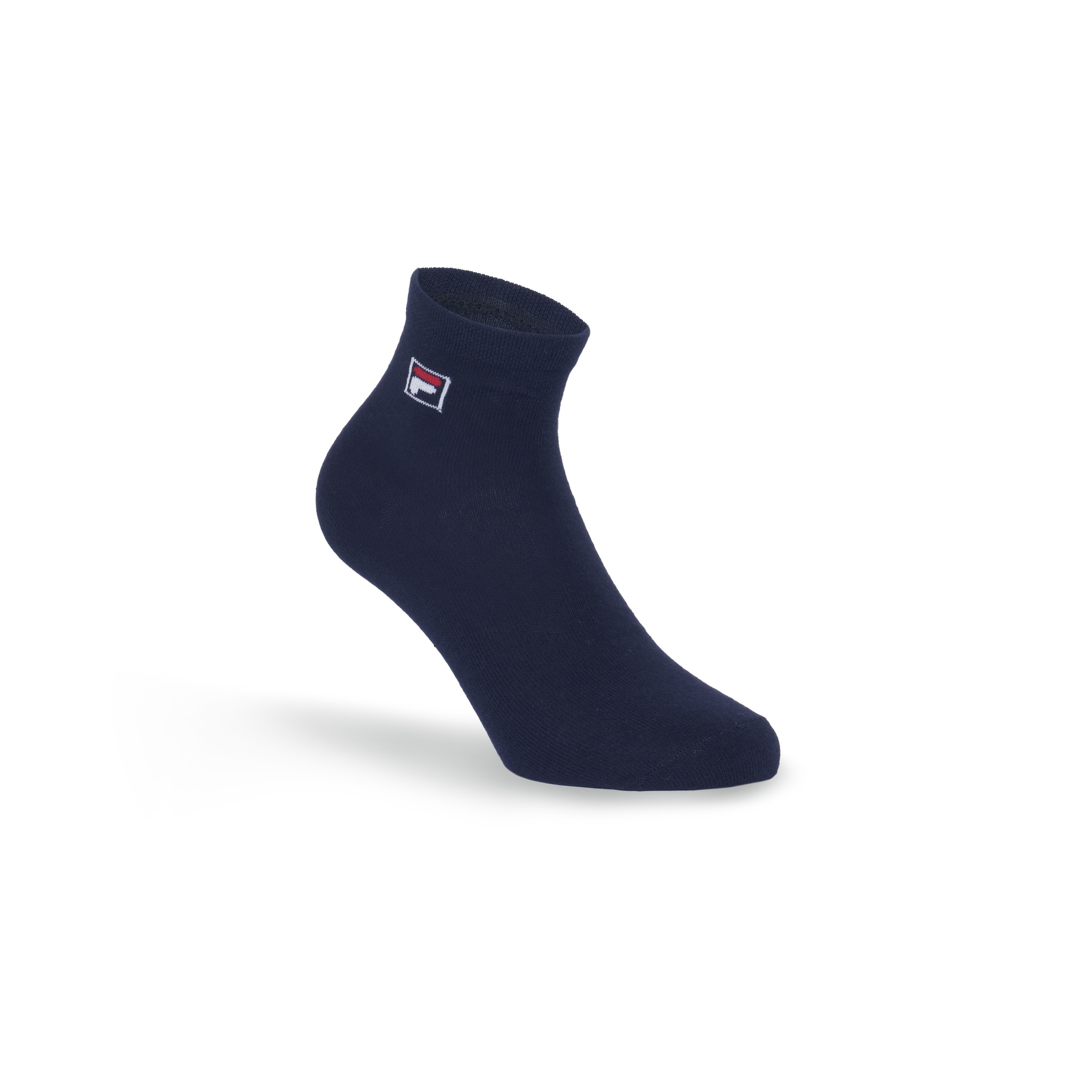 Thumbnail - Fila Kurzsocken "UNISEX QUARTER PLAIN SOCKS" 3 Paar tlg. mit eingestrickem Logo