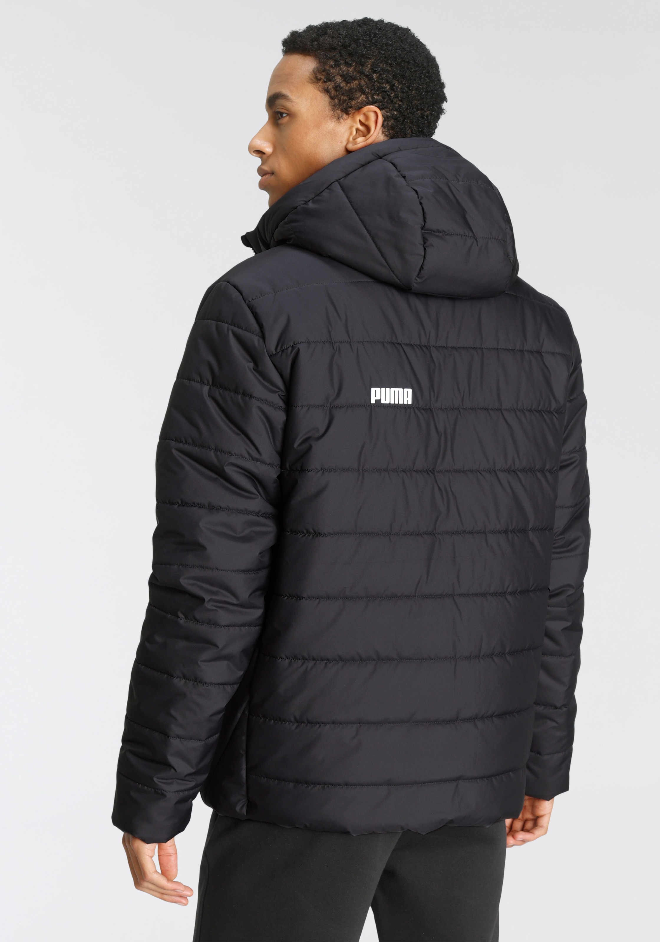 PUMA Steppjacke "ESS HOODED PADDED JACKET", mit Kapuze günstig online kaufen