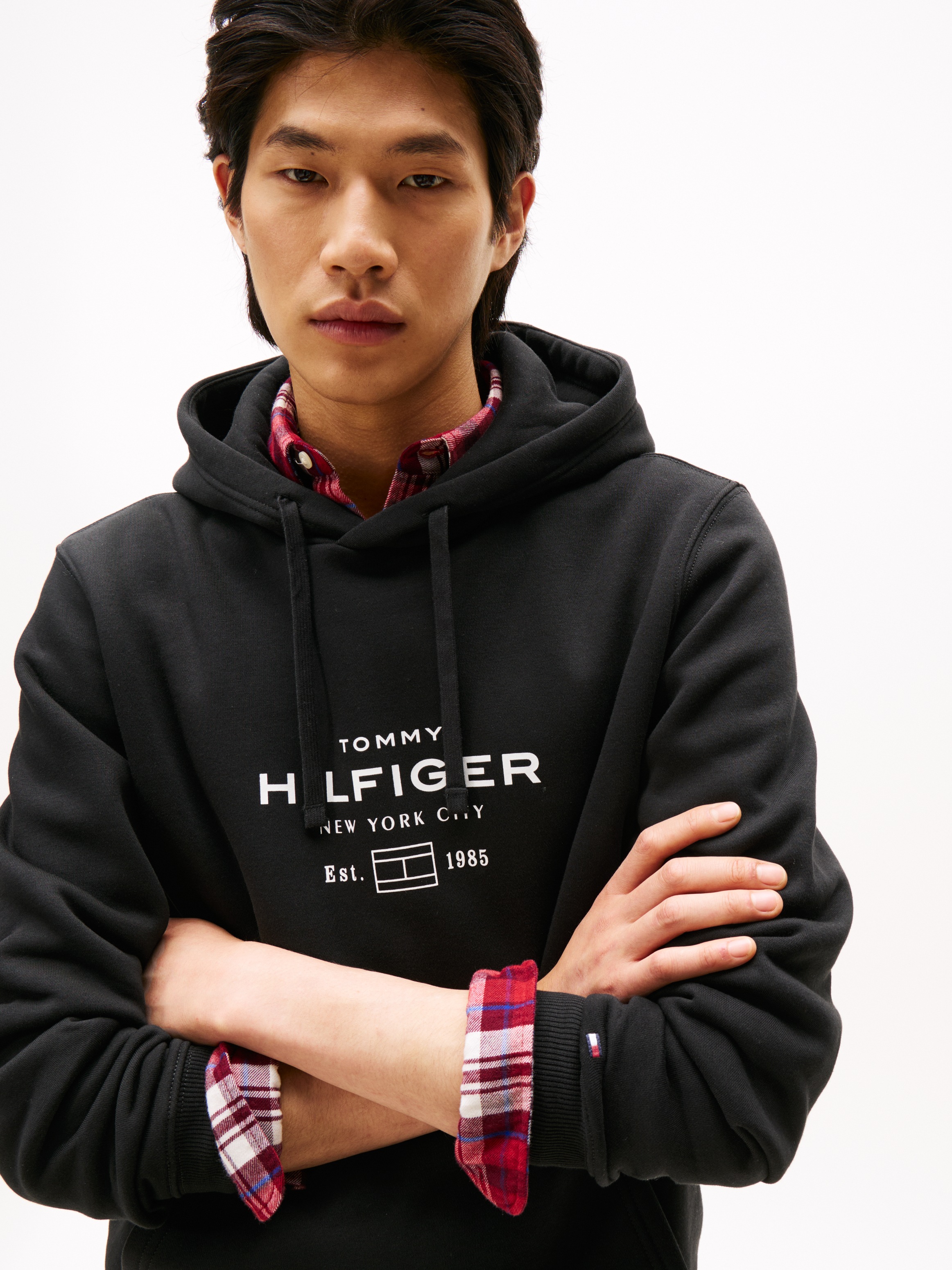 Tommy Hilfiger Kapuzensweatshirt "OVAL GRAPHIC HOODIE", Regular fit günstig online kaufen