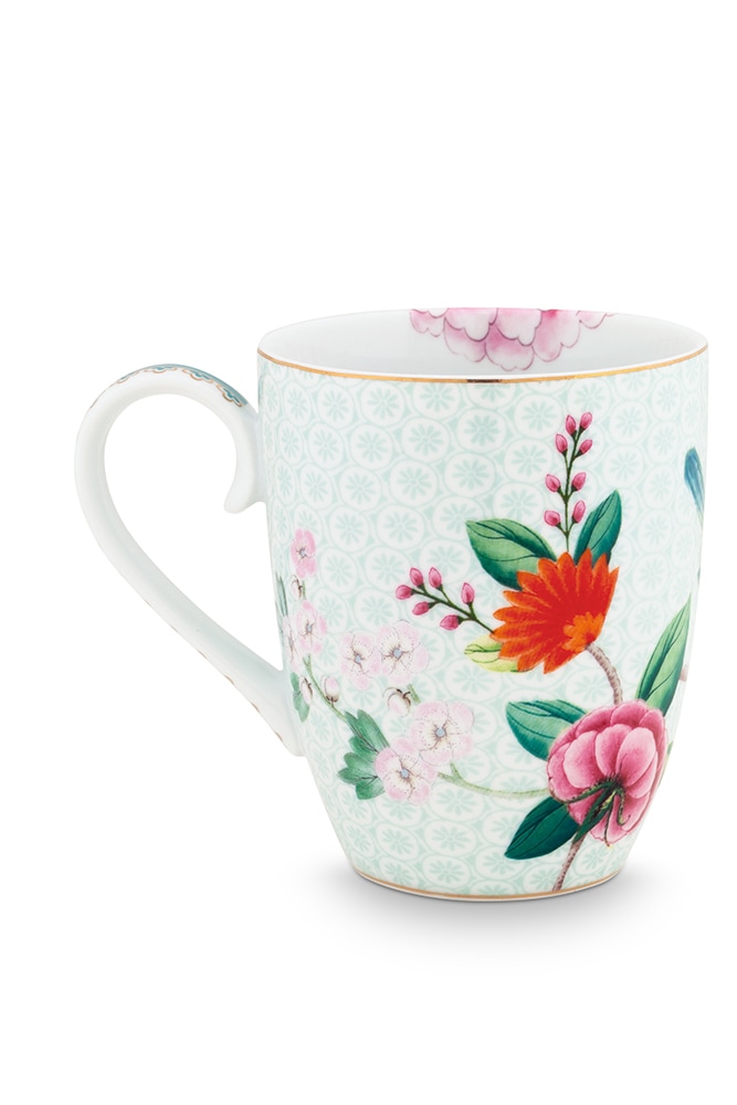 PiP Studio Becher »Blushing Birds«, (Set, 4 tlg.), Große Tassen im 4er-Set, Blushing Birds, 350 ml