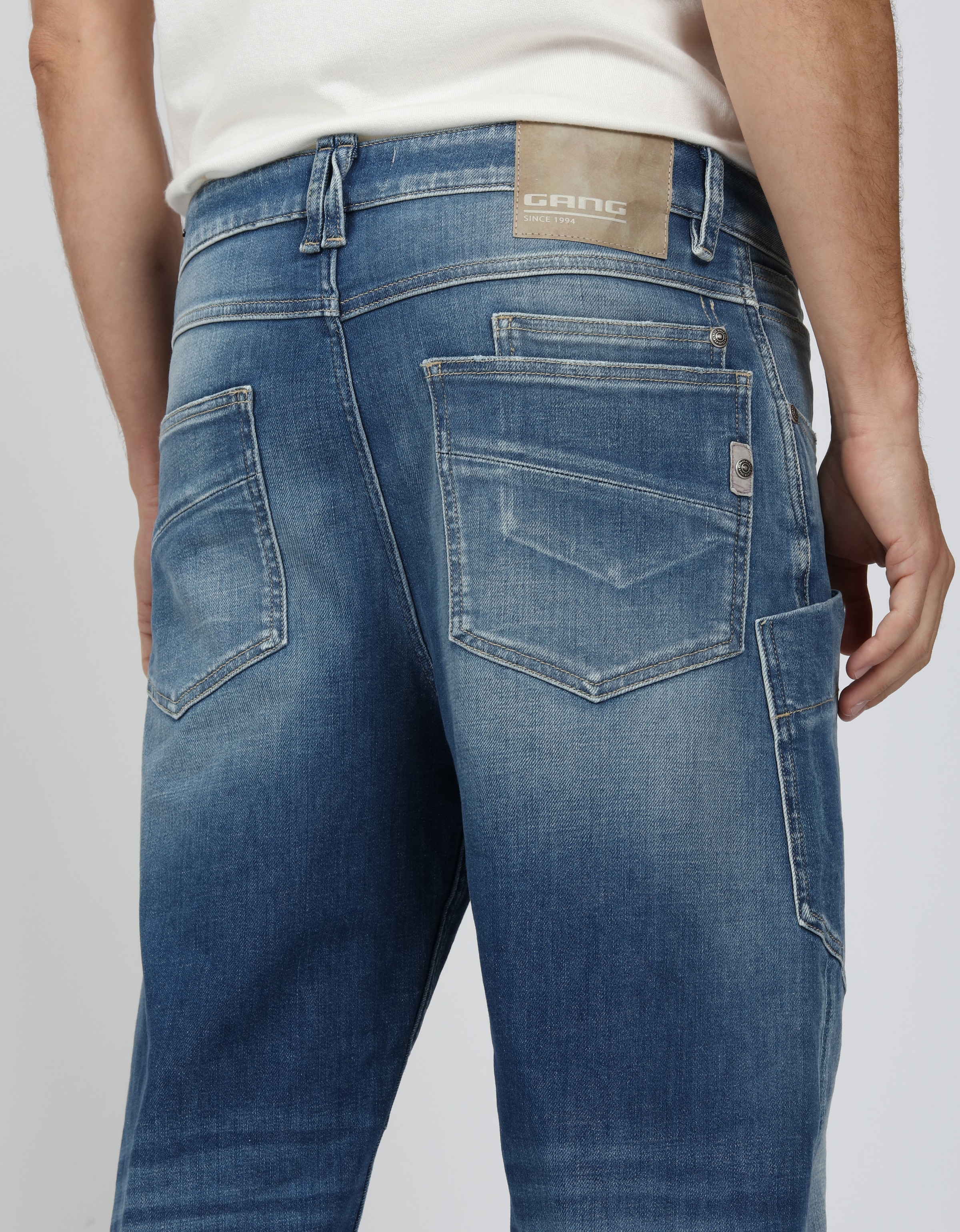 GANG 5-Pocket-Jeans »94AIDEN WORKER«, mit leicht konischem Bein