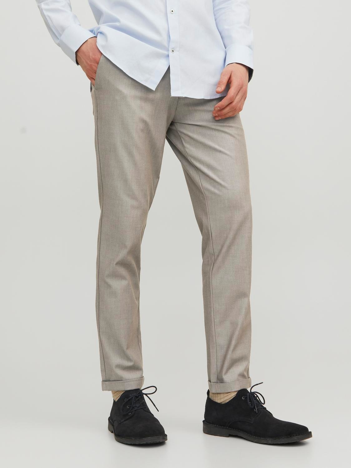 Jack & Jones 1100000002199 "MARCO – Chinohose mit Stretchanteil und Komfort" modisch, slim fit, Web