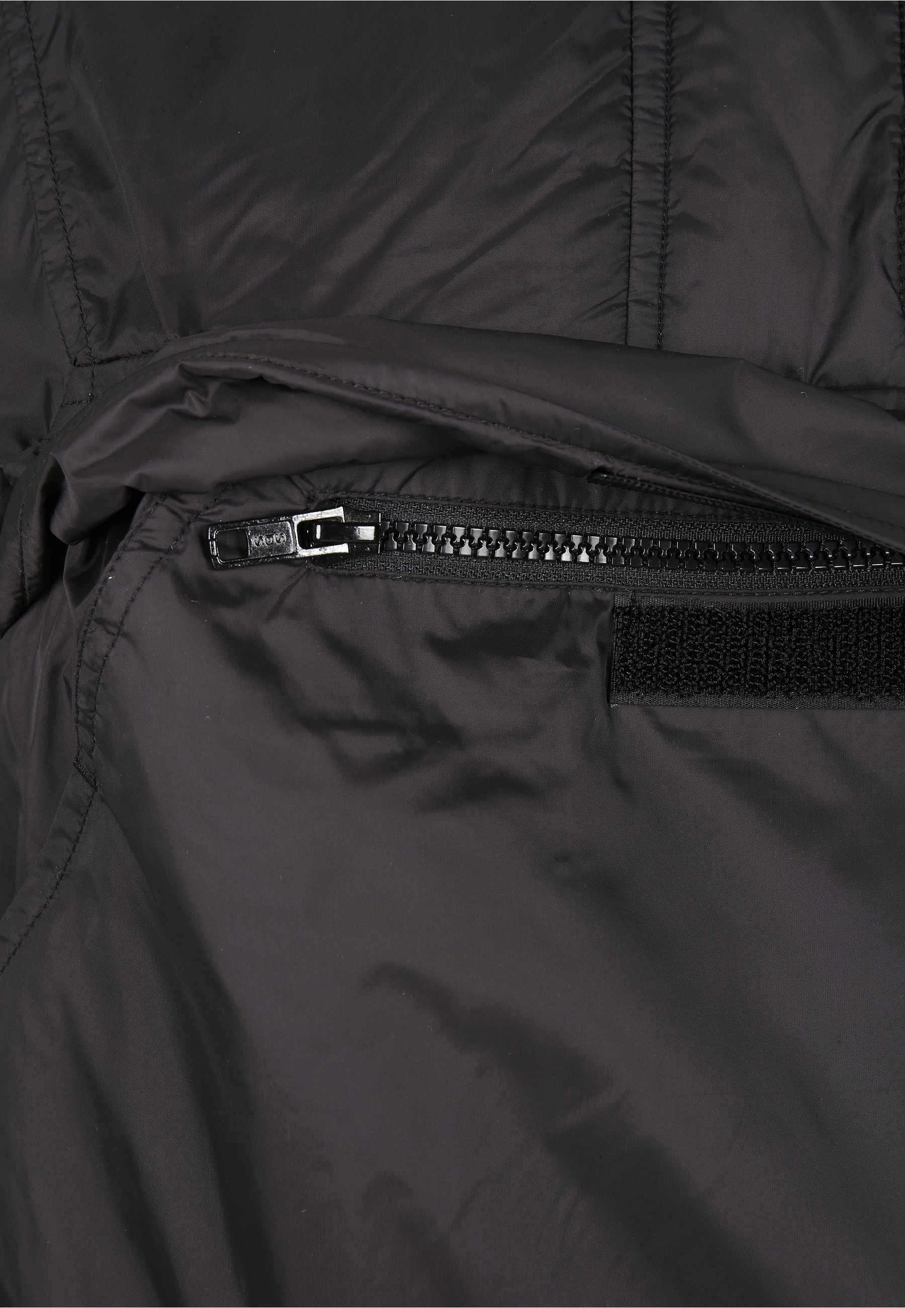 URBAN CLASSICS Langmantel »Urban Classics Damen Ladies Panel Padded Pull Over Jacket«