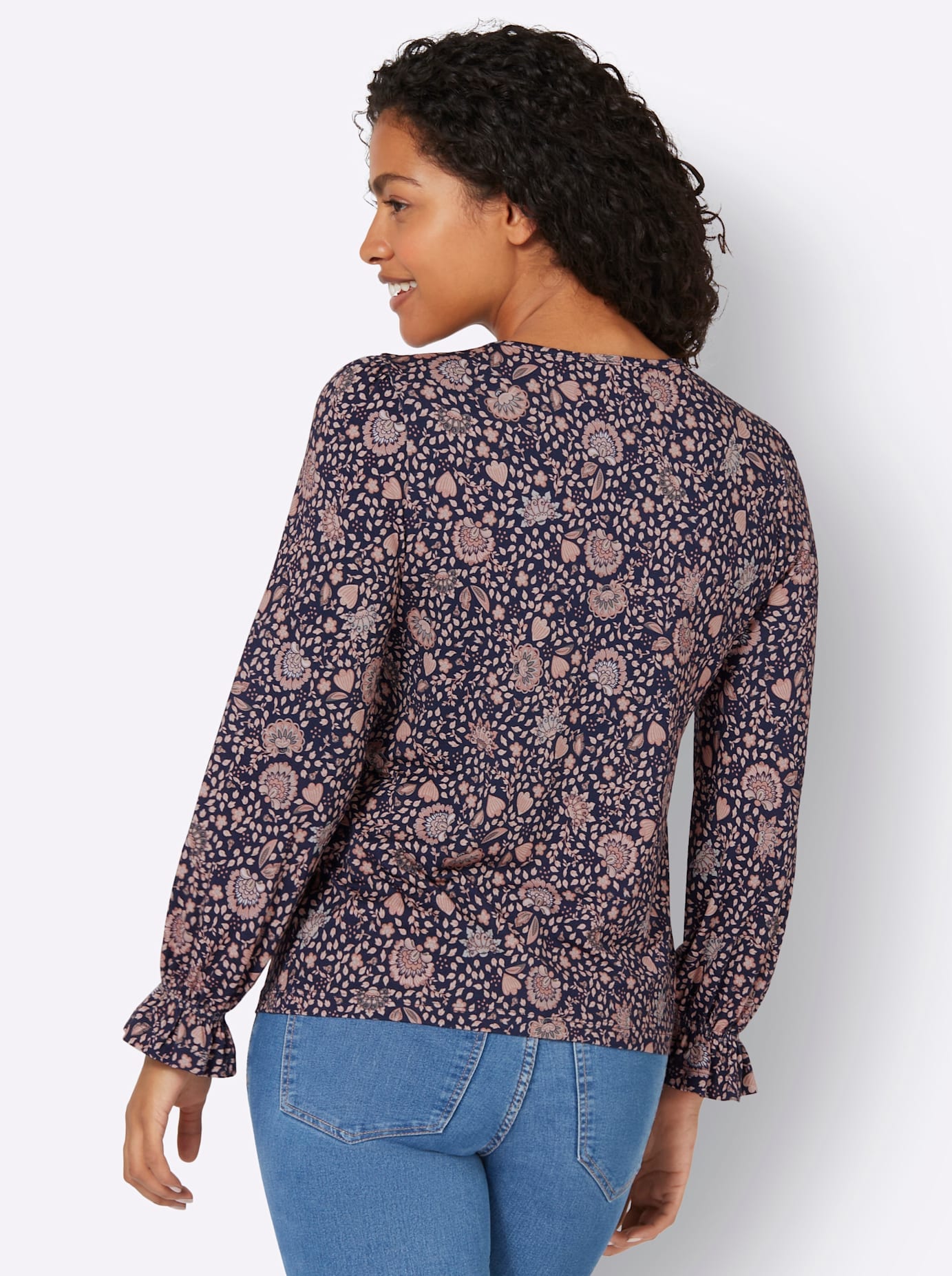 Inspirationen Langarmshirt »Druck-Shirt«, (1 tlg.)