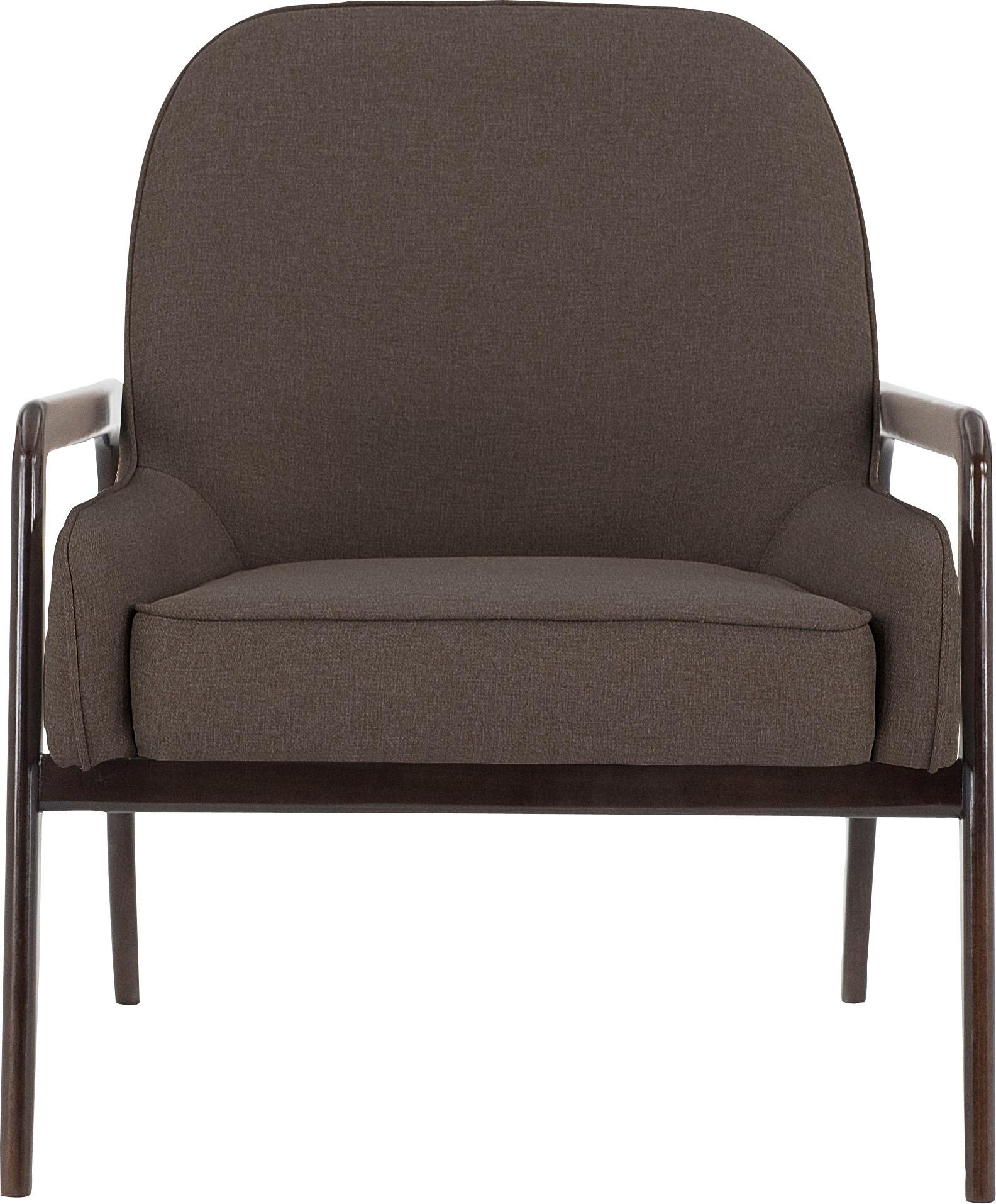 Home affaire Sessel "Braga" wahlweise mit Gestell aus Eiche in dunkel oder günstig online kaufen