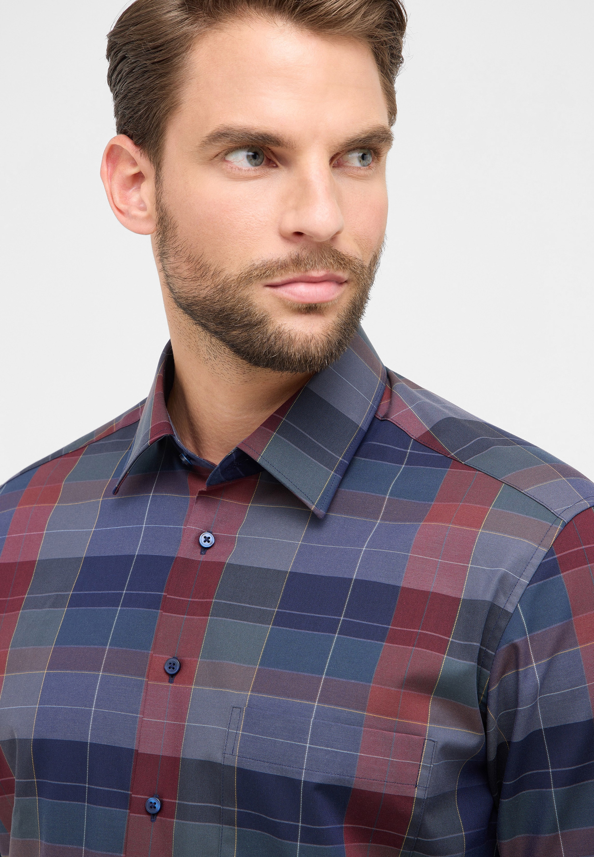 Eterna Langarmhemd »COMFORT FIT«, NON IRON (bügelfrei)