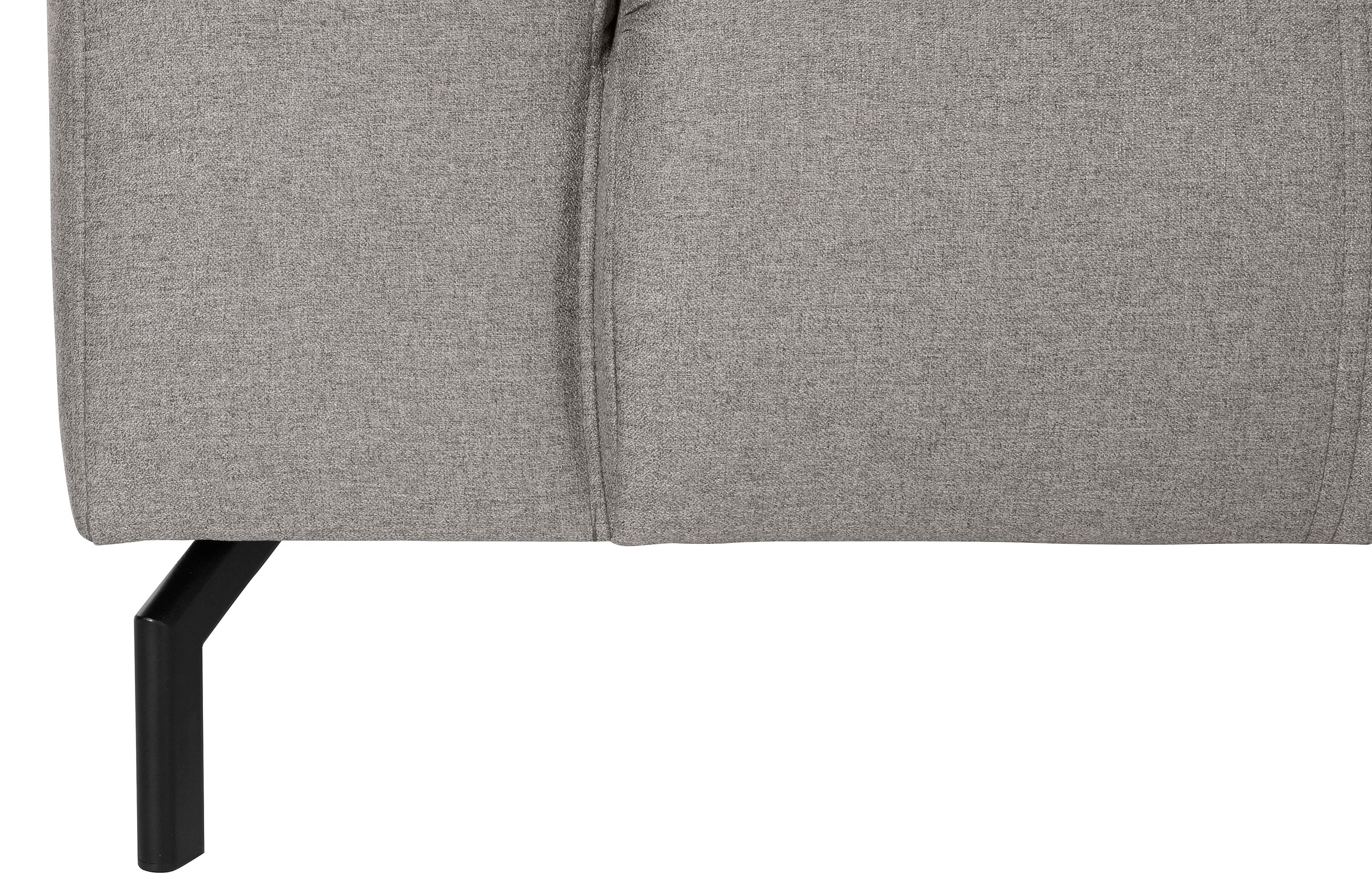 DOMO collection 2,5-Sitzer »Cunelli zeitlos und elegant, moderne Sitznähte als Designelement,«, wahlweise mit 6-fach verstellbaren Kopfteilen, fester Sitzkomfort