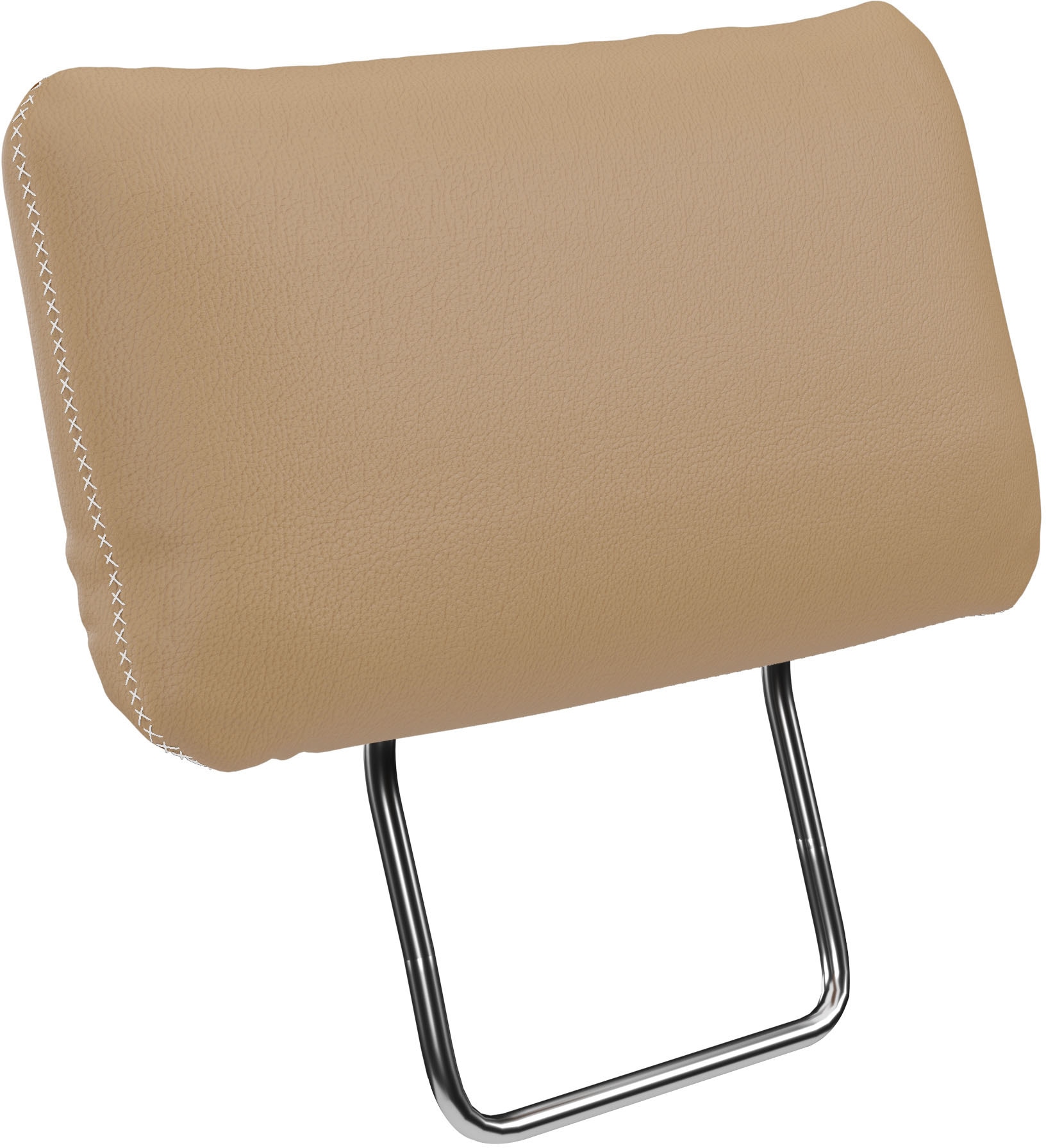 OTTO home Sofa-Kopfstütze "Varese" Kreuznaht in beige
