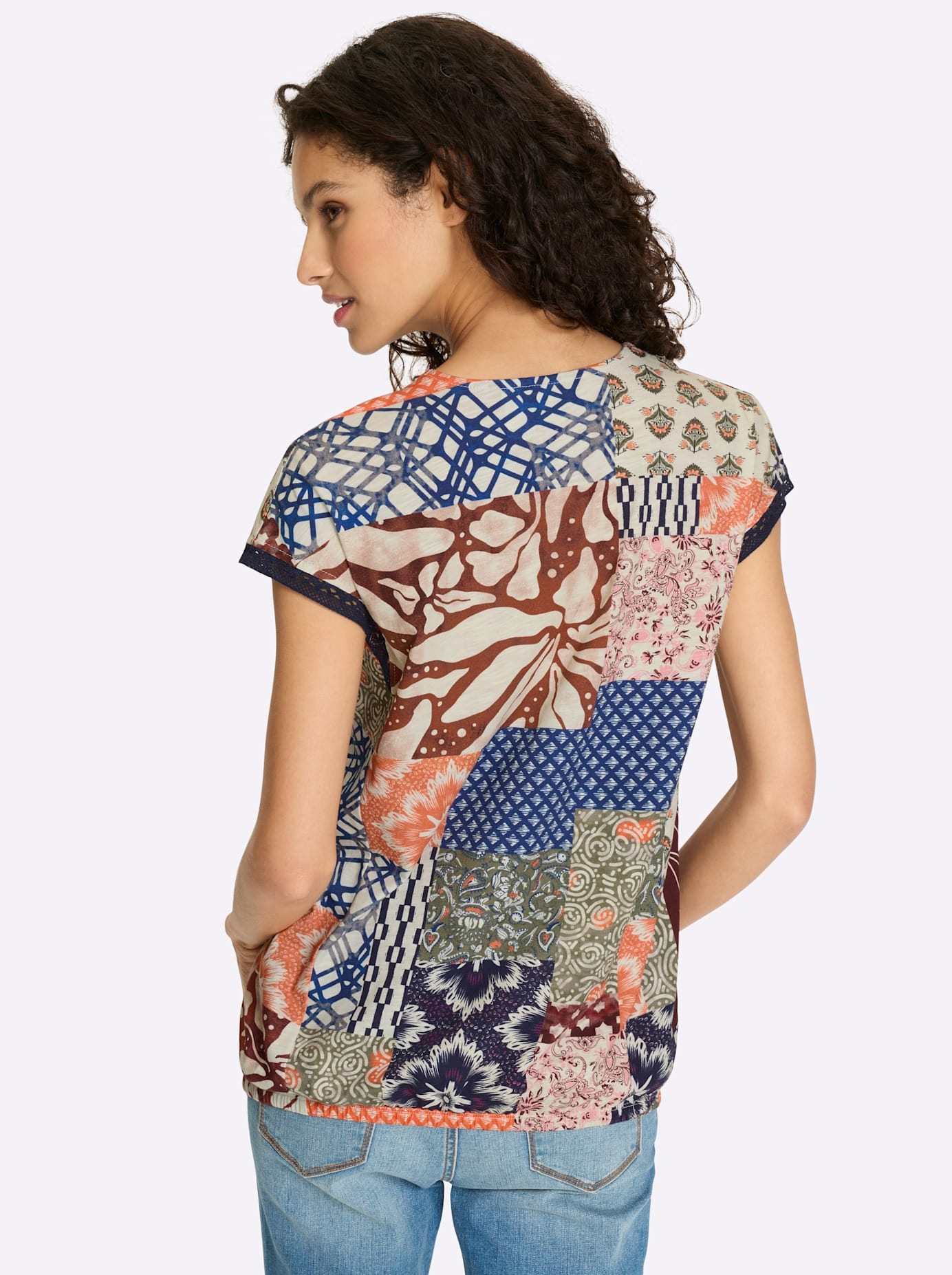 Thumbnail - heine Kurzarmshirt "Druck-Shirt" 1 tlg.