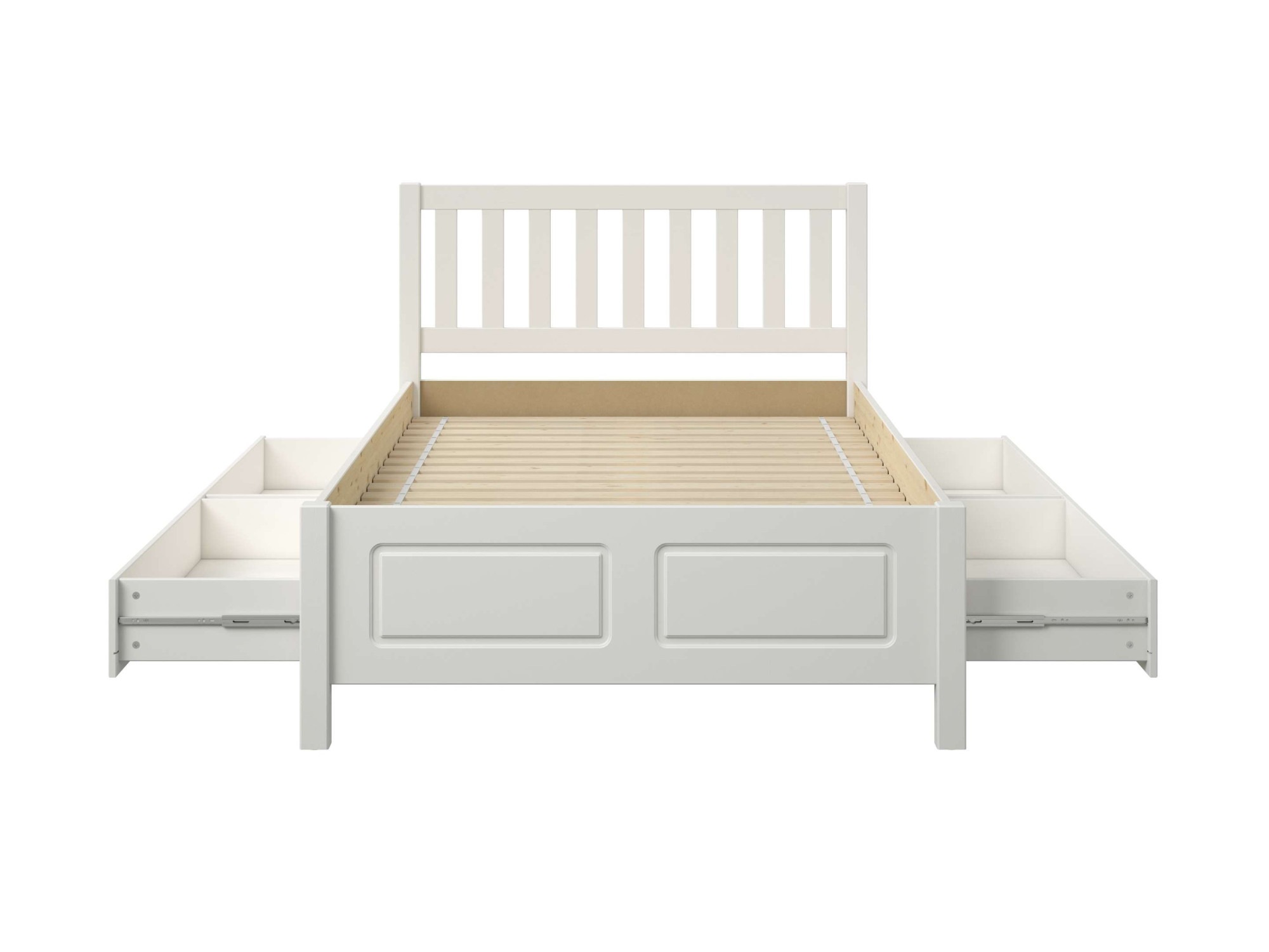 OTTO home 1100000002199 »Synnra, Stauraumbett, Holzbett, Liegefläche 120x200 cm« Made in Europe,  inklusive Lattenrost, mit 4 Schubladen, FSC® zertifiziert