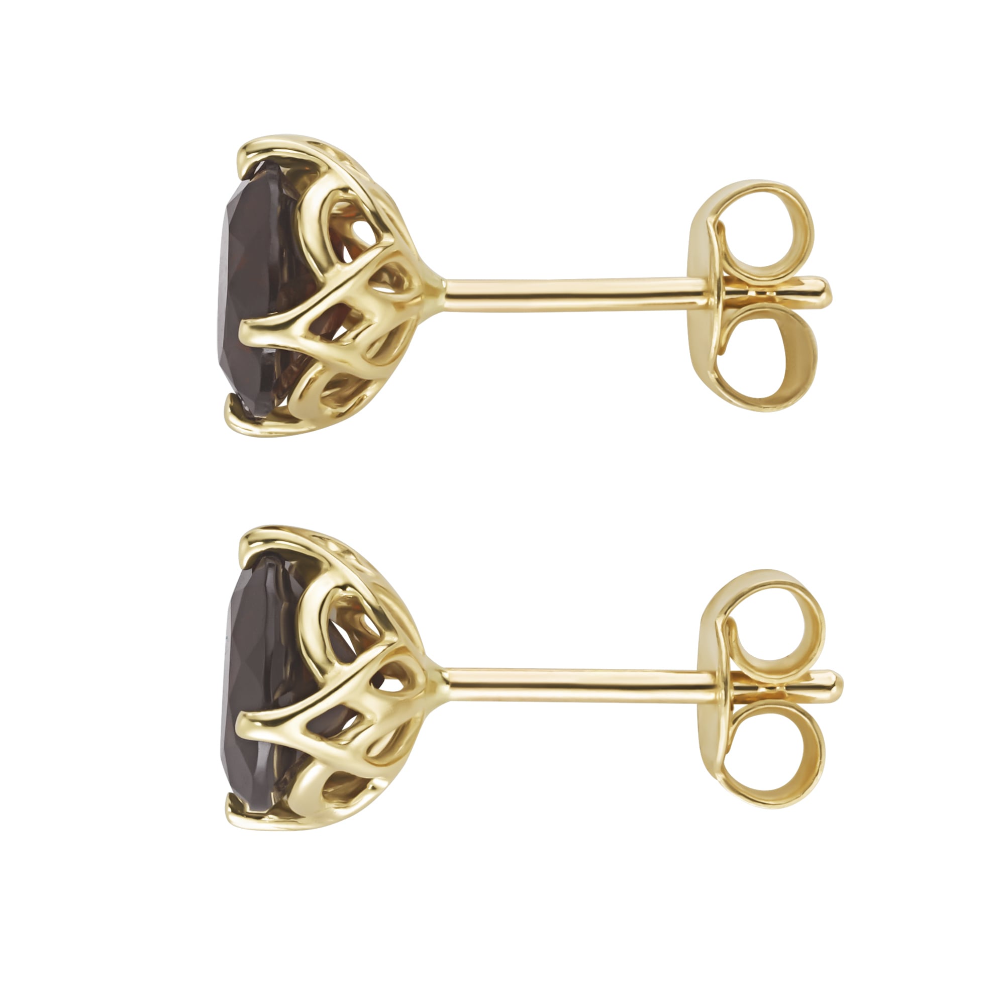 Luigi Merano Paar Ohrstecker »mit Granat, Gold 585«