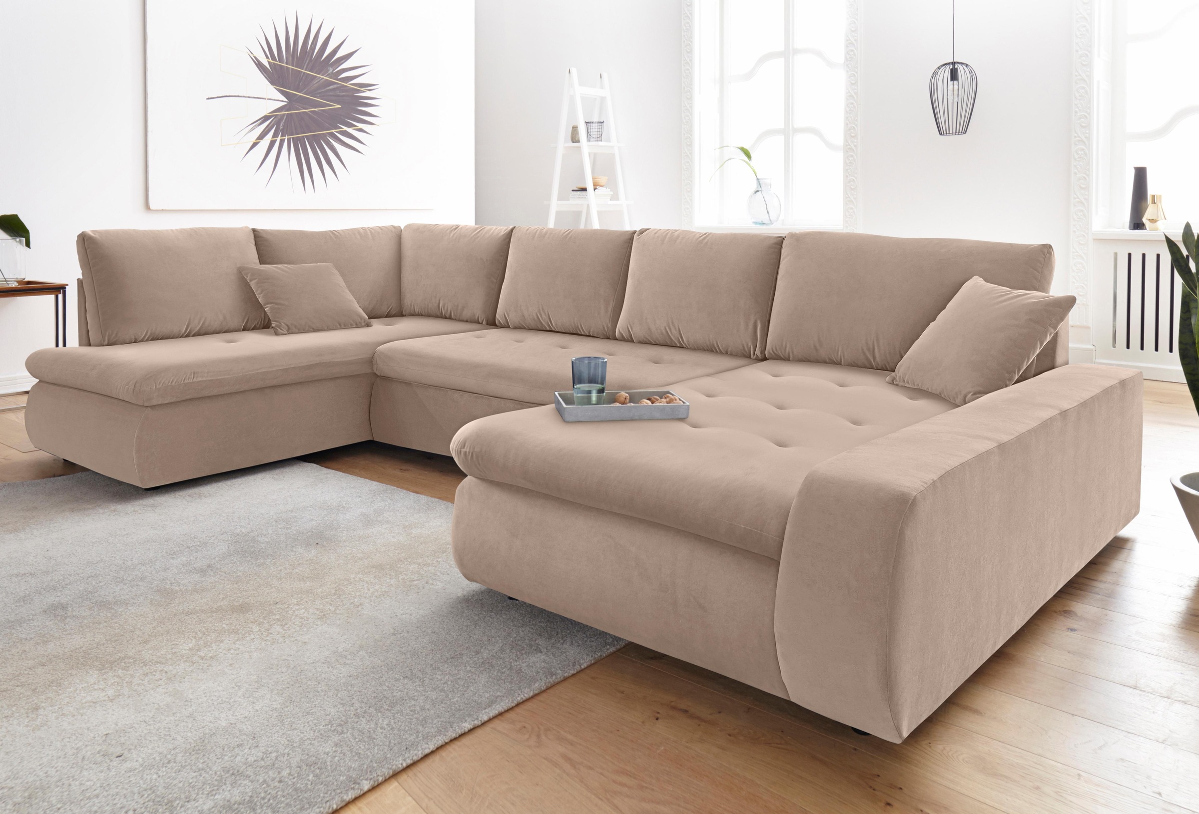 TRENDMANUFAKTUR Wohnlandschaft "Indie II, tolle Detailverarbeitung, bequem günstig online kaufen