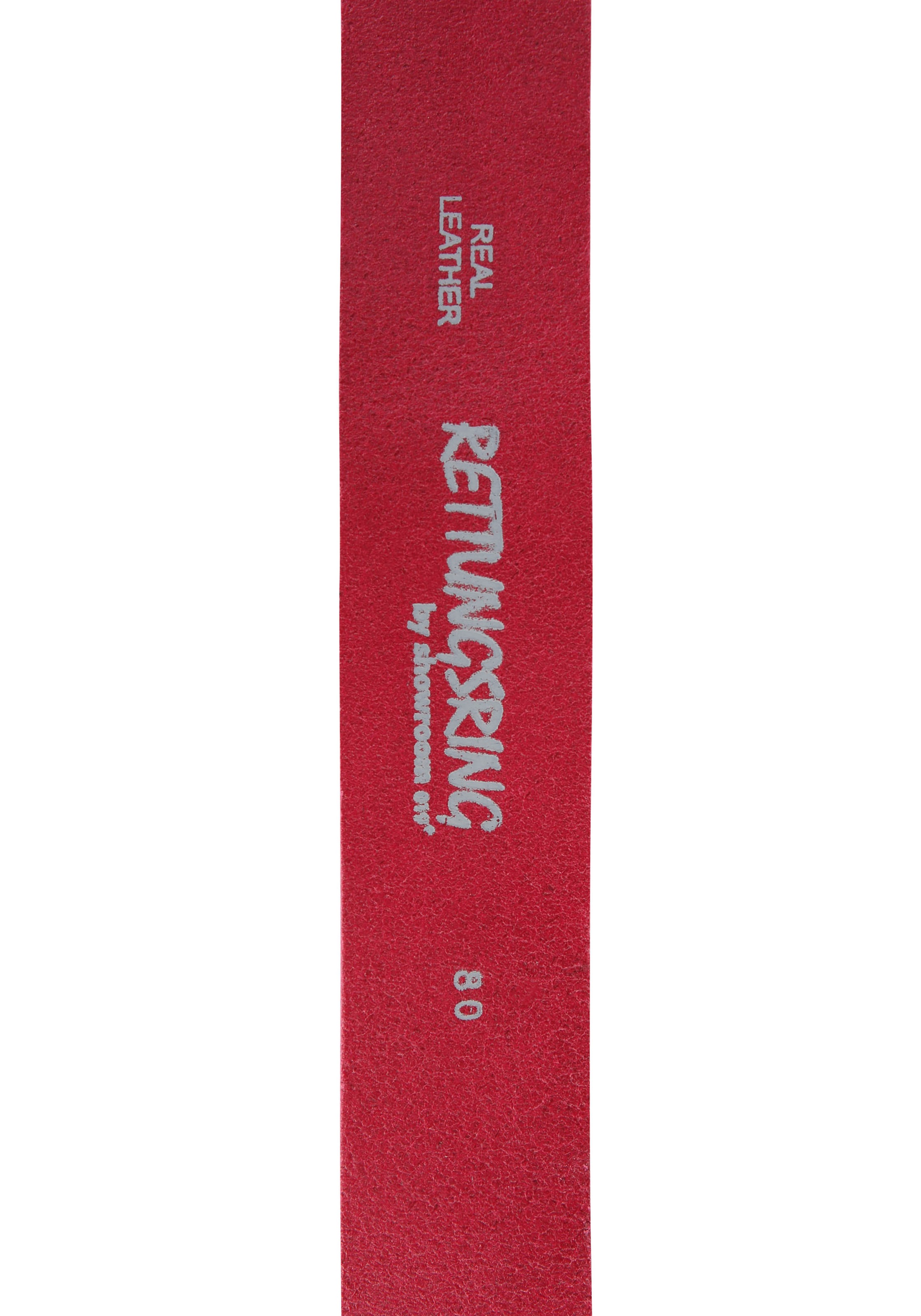 RETTUNGSRING by showroom 019° Ledergürtel mit austauschbarer Schließe »Mandala Silber«