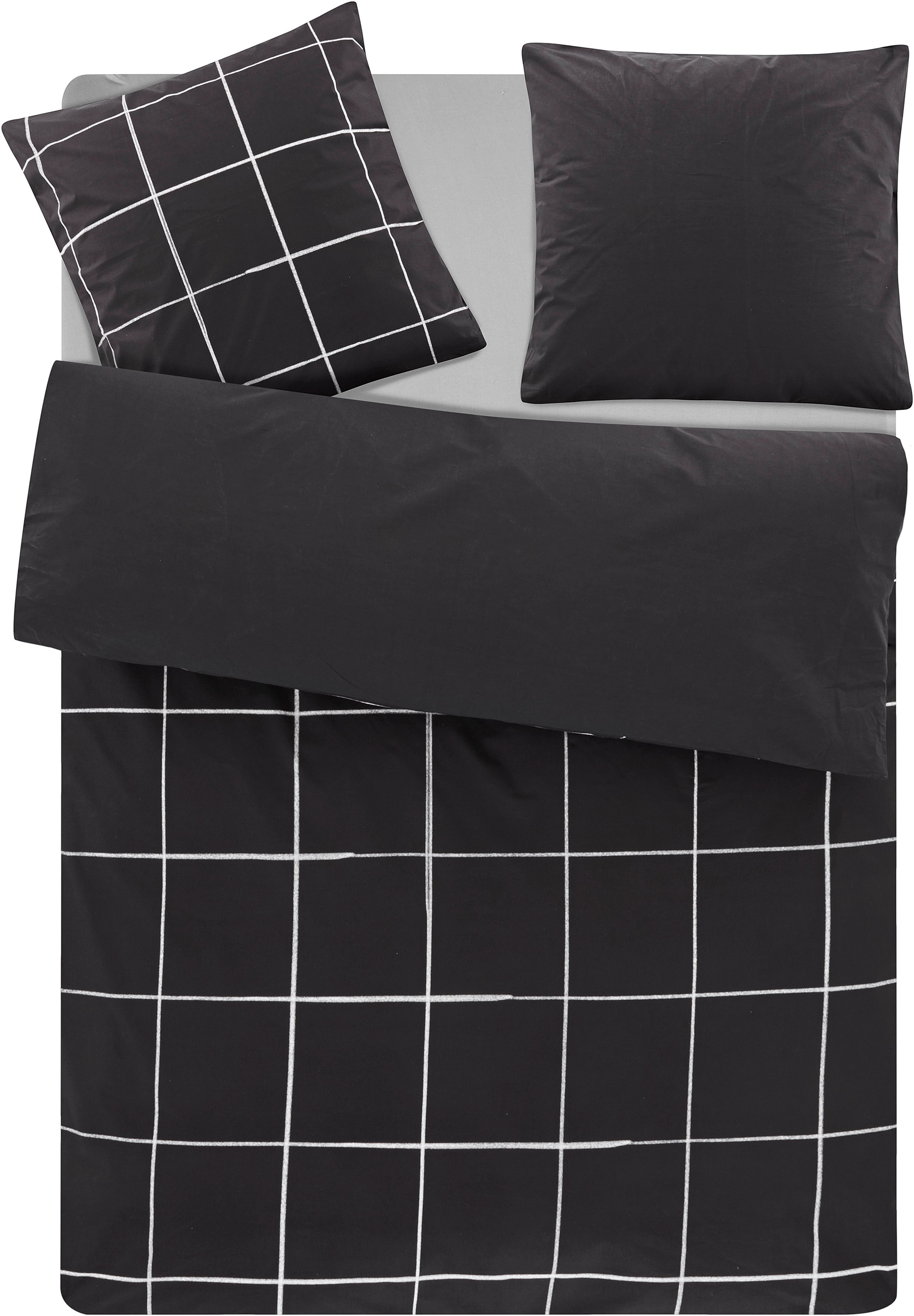 OTTO home Wendebettwäsche "Nature in Gr. 135x200 oder 155x220 cm" 2 Stk. tl günstig online kaufen