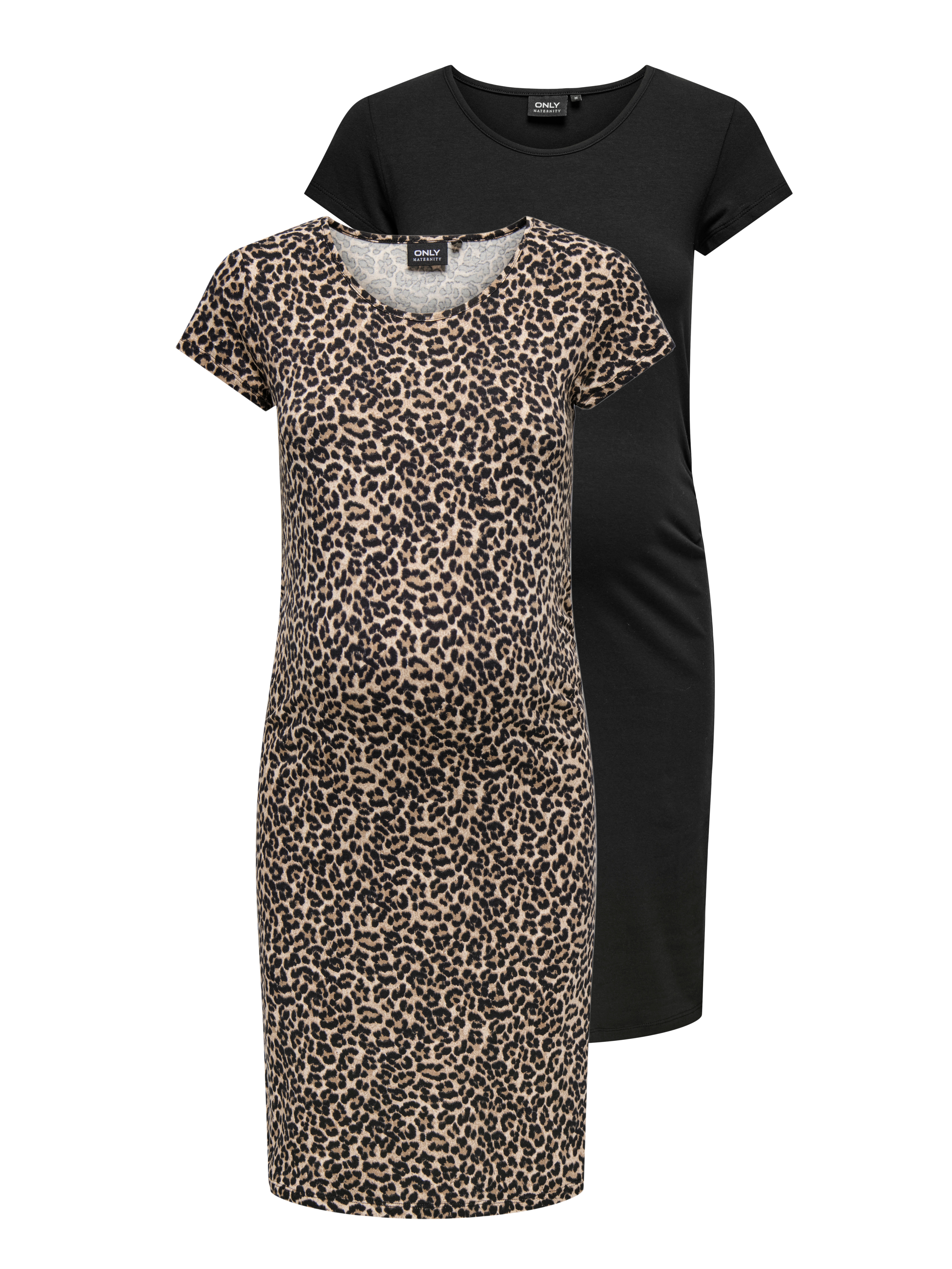 ONLY MATERNITY Umstandskleid "OLMLOVELY LIFE S/S DRESS 2-PCK NOOS", (Packun günstig online kaufen