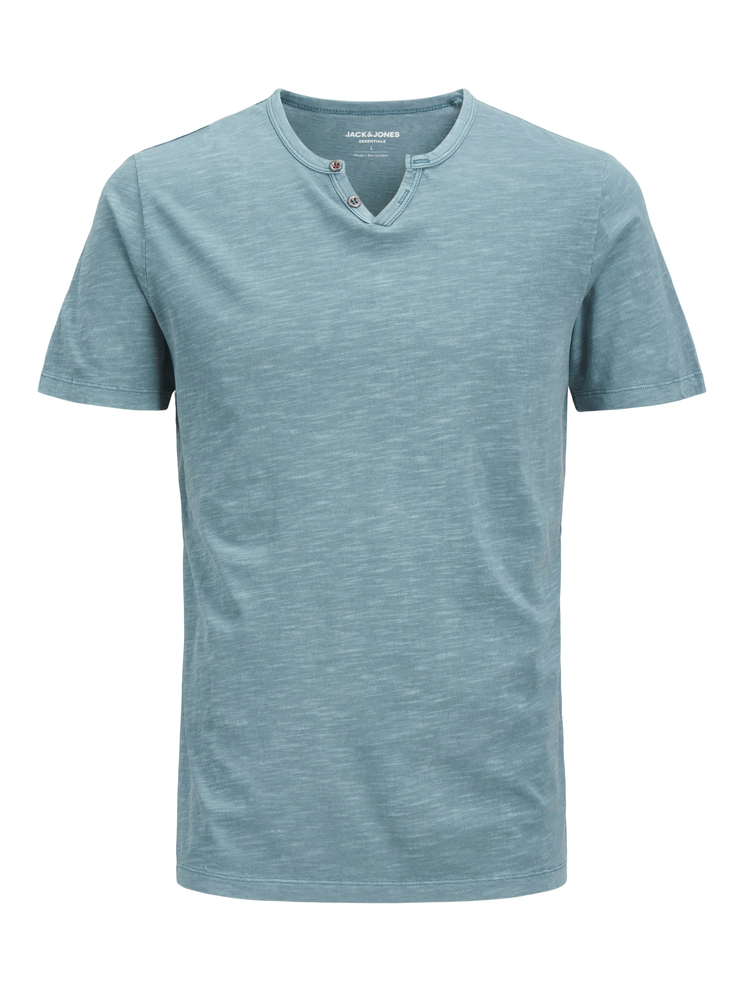 Jack & Jones T-Shirt »JJESPLIT NECK TEE SS NOOS«, mit V-Ausschnitt