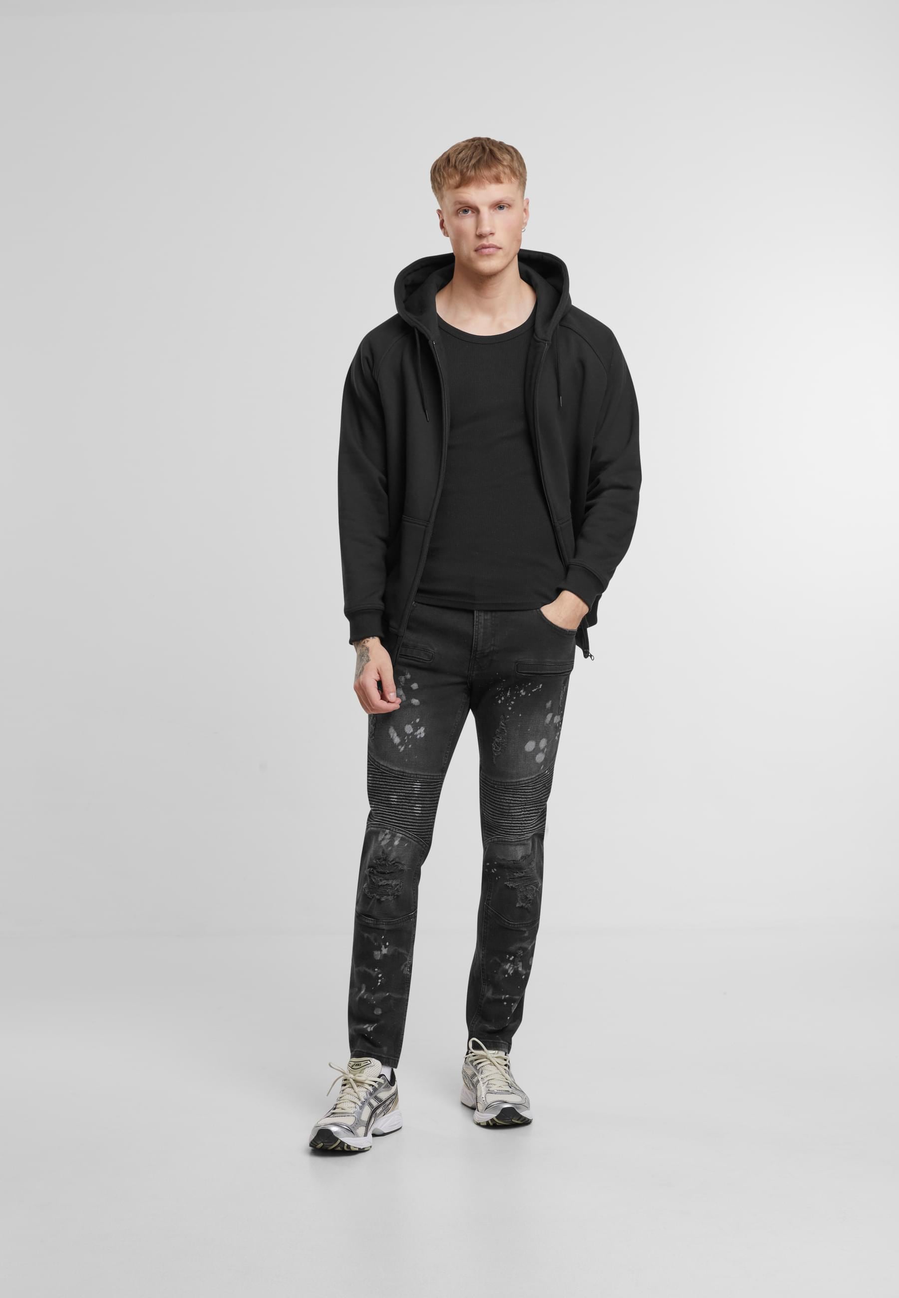 2Y Premium Bequeme Jeans »2Y Premium 2Y SANTI BIKER SLIM FIT JEANS«